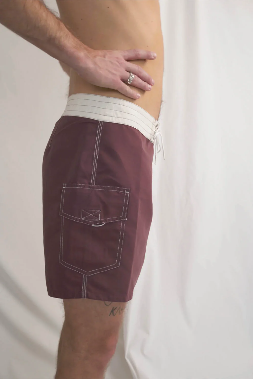 LA REINA BOARDSHORTS - BERENJENA LEROY BOARDSHORT - MAN - Image 3