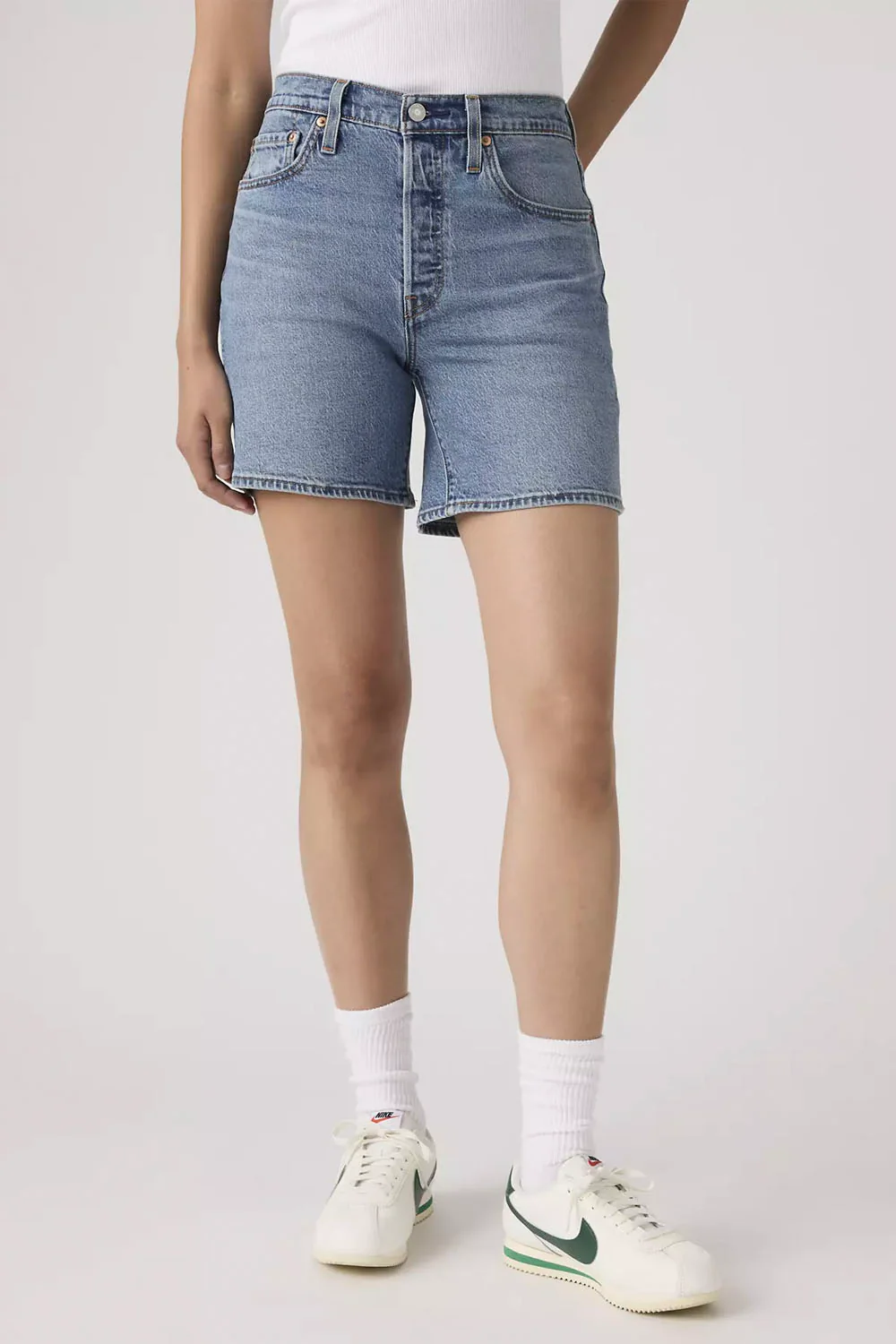 LEVIS - 501 MID THIGH SHORT - LW PEN RING - Image 2