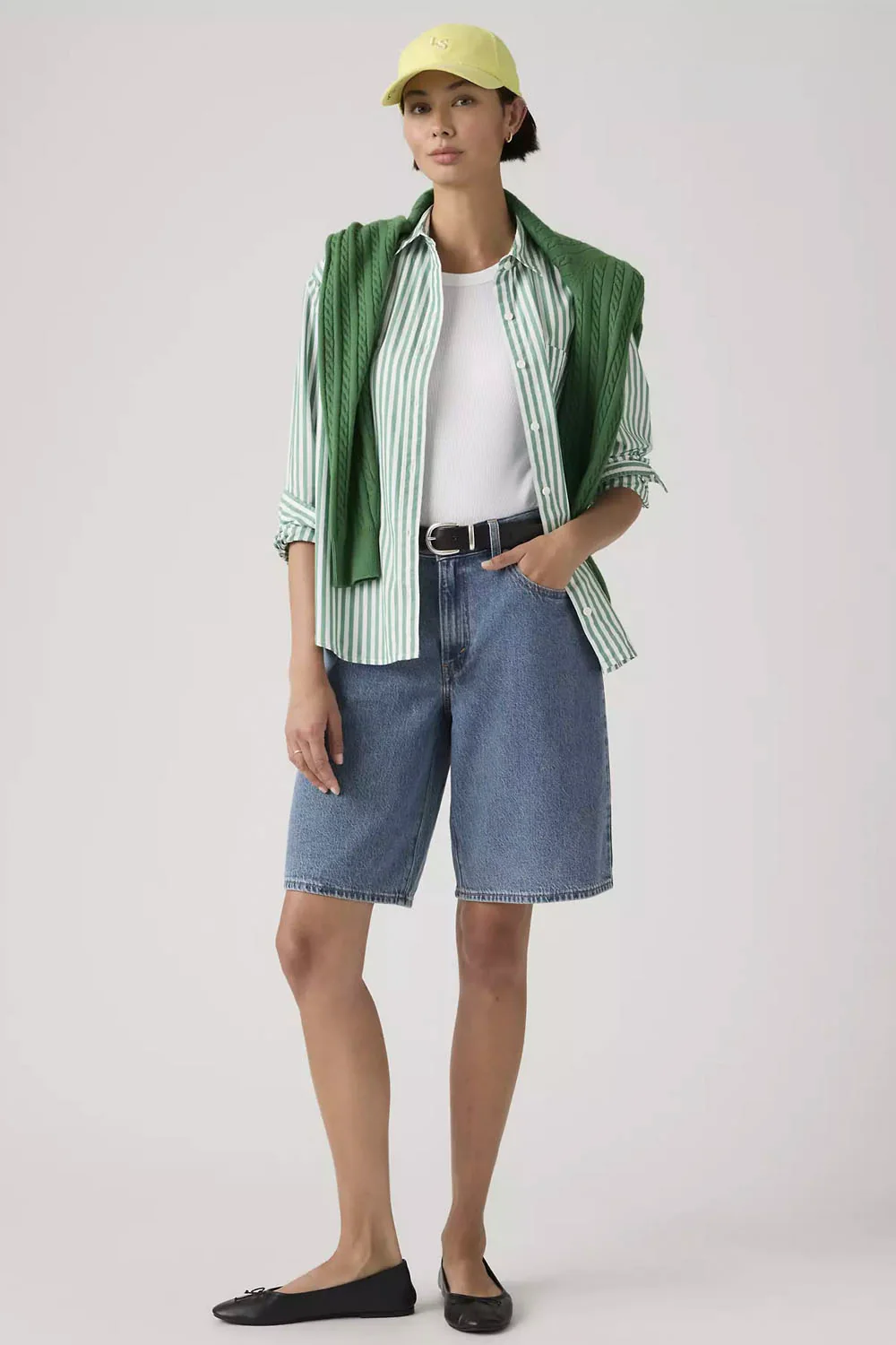 LEVIS - BAGGY DAD JORT - OWN IT TENCEL
