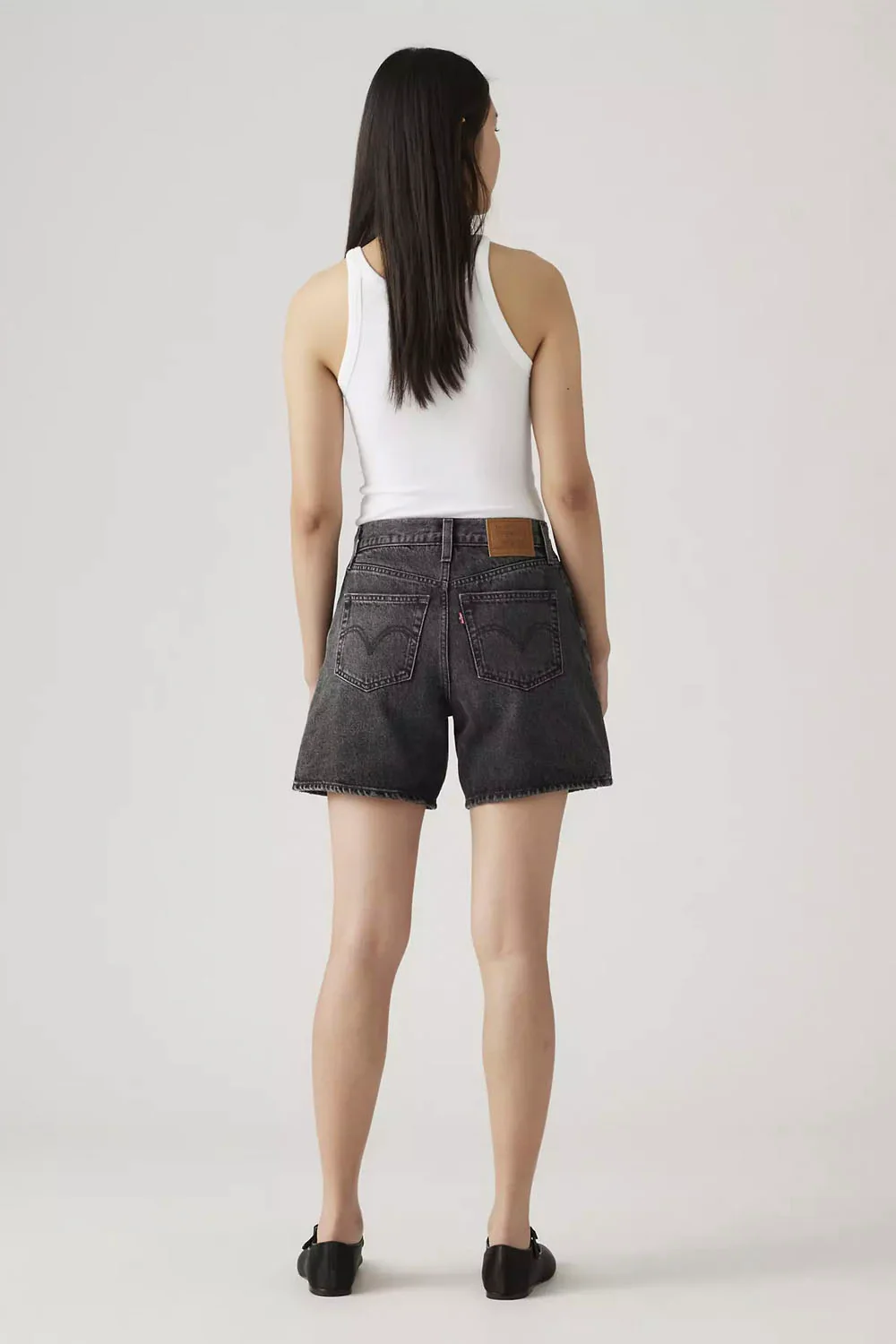 LEVIS - HIGH BAGGY SHORT - WHERES MY PHONE - Image 3