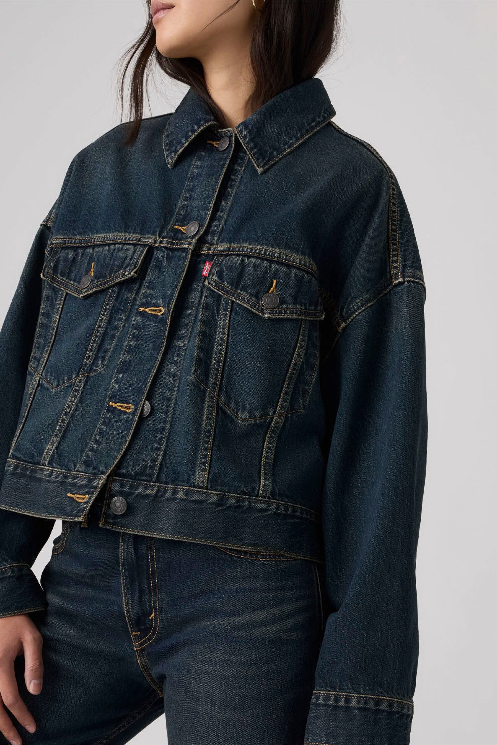 LEVIS - LOOSE CROP TRUCKER - Image 4