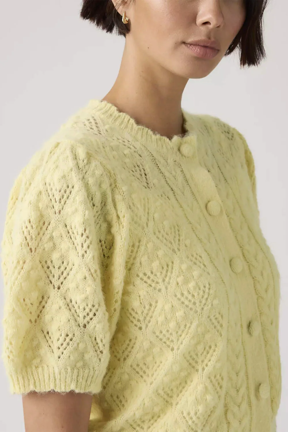 LEVIS - PAULINE POINTELLE CARDIGAN - Image 2