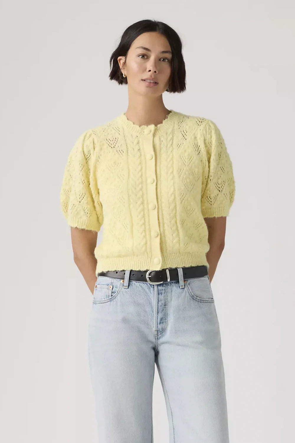 LEVIS - PAULINE POINTELLE CARDIGAN - Image 3