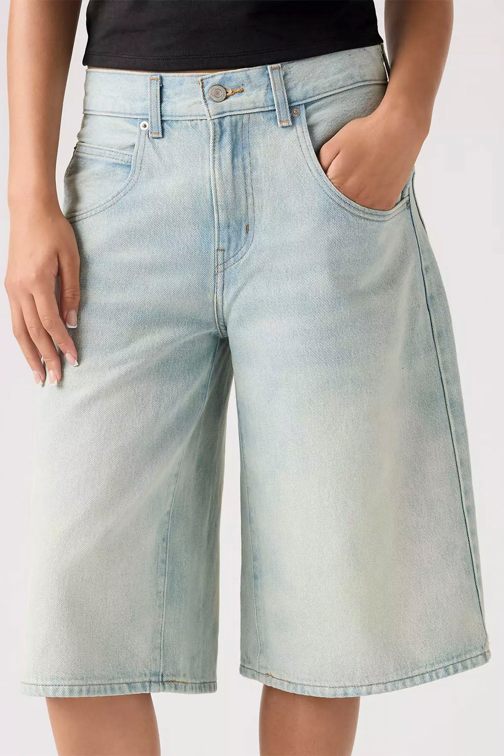 LEVIS - SUPER BAGGY JORT - CIELITO LINDO - Image 2