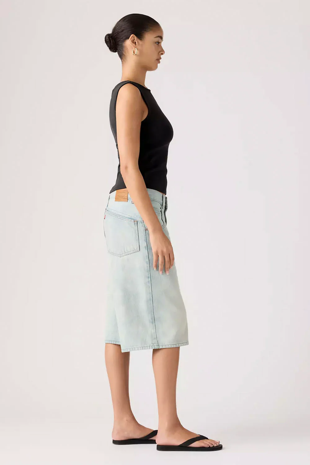 LEVIS - SUPER BAGGY JORT - CIELITO LINDO - Image 4