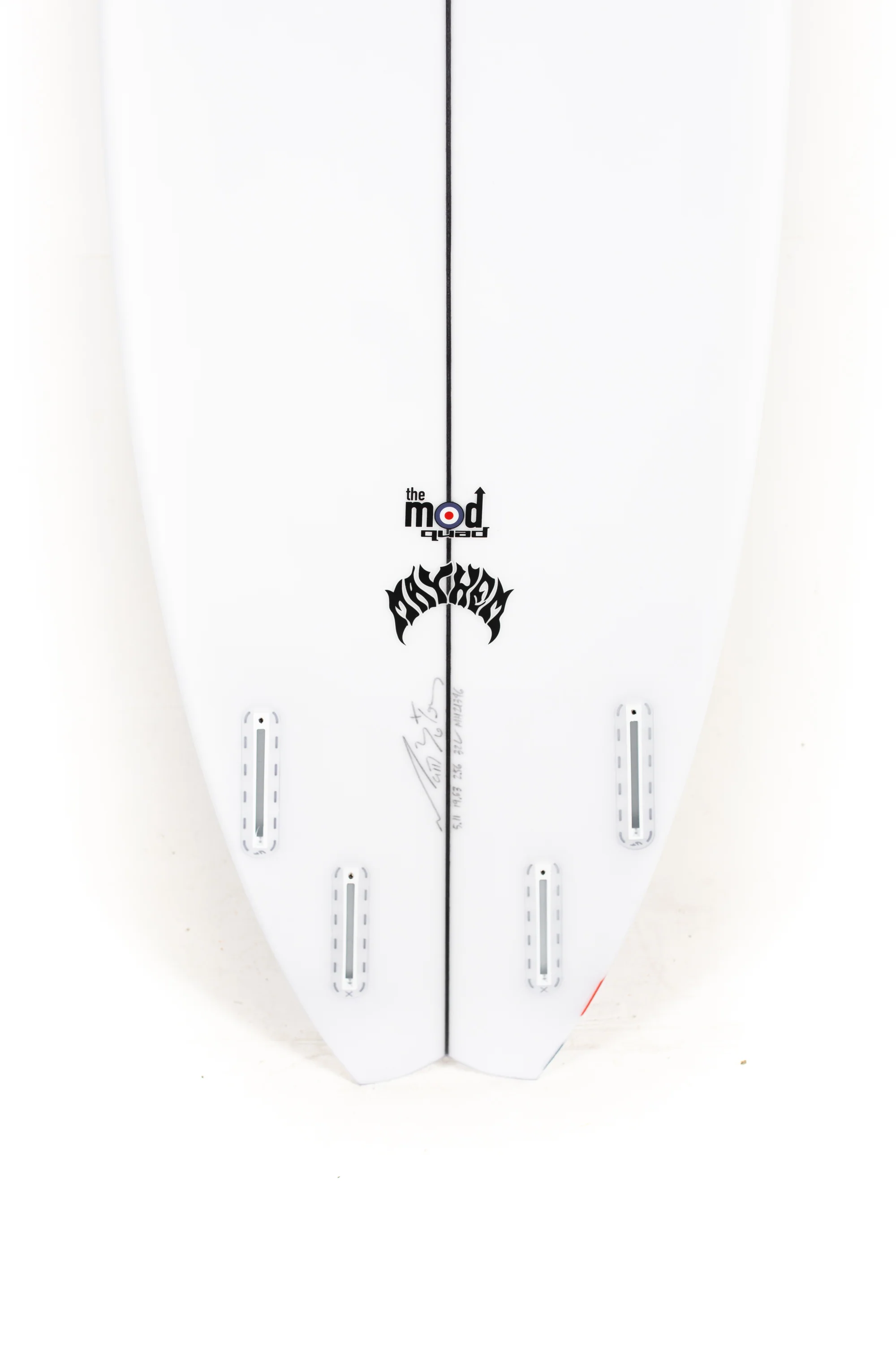 Lost Surfboards - MOD QUAD by Matt Biolos - 5'11" x 19.63" x 2.56" - 32L - MH21346 - Image 8