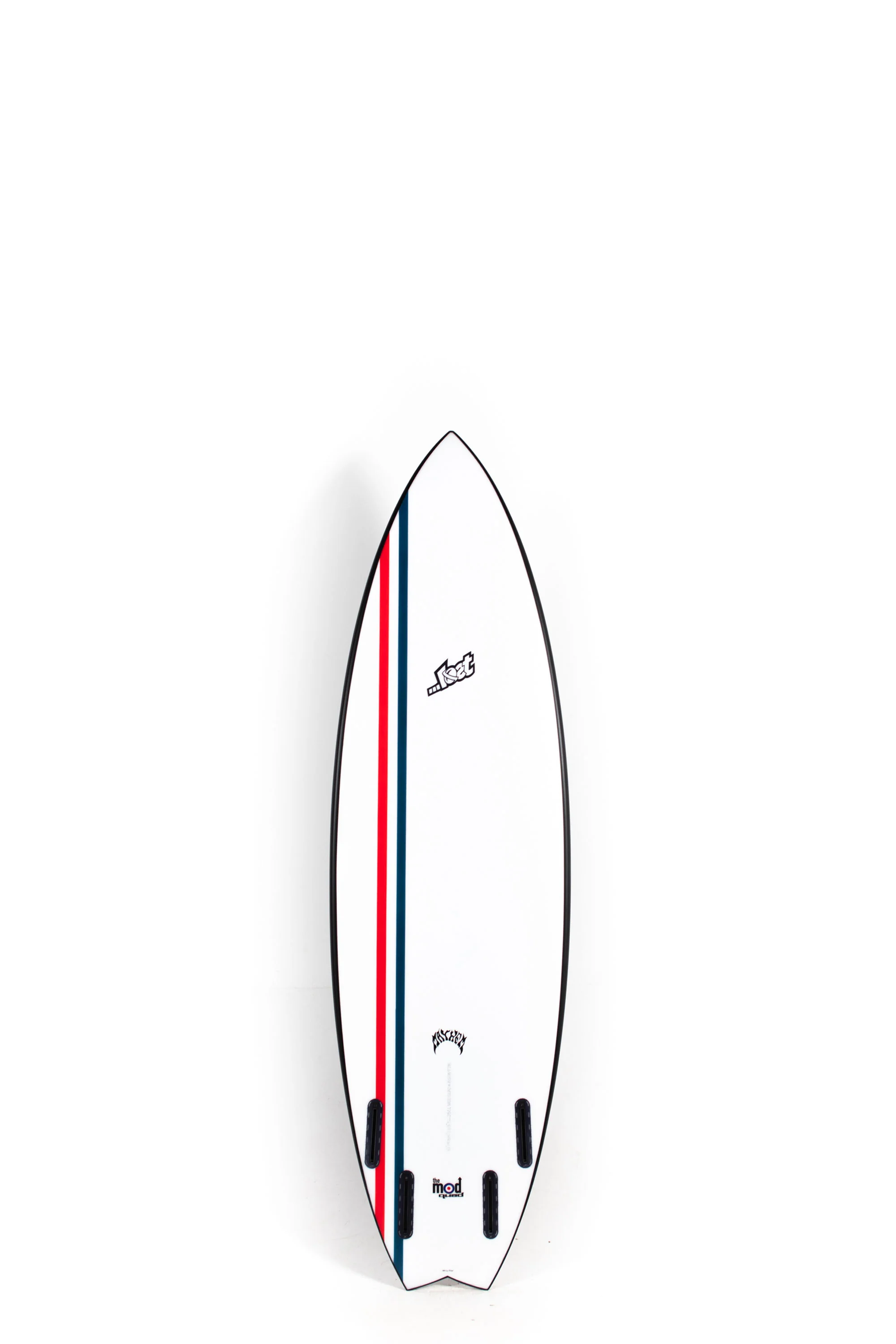 Lost Surfboards - MOD QUAD by Matt Biolos - BLACK SHEEP - FUTURES - 6'1" x 19.88" x 2.63" - 34.25L - BS118978 - Image 2