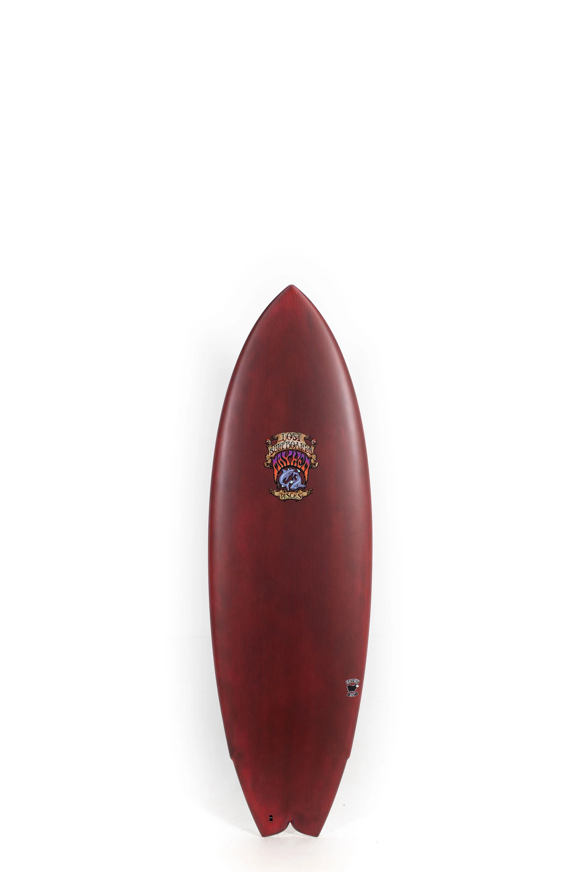 Lost Surfboards - PISCES by Matt Biolos - BLACK SHEEP - FCS II - RED - 5'10" x 21 x 2.55 - 35.5L - BS119073