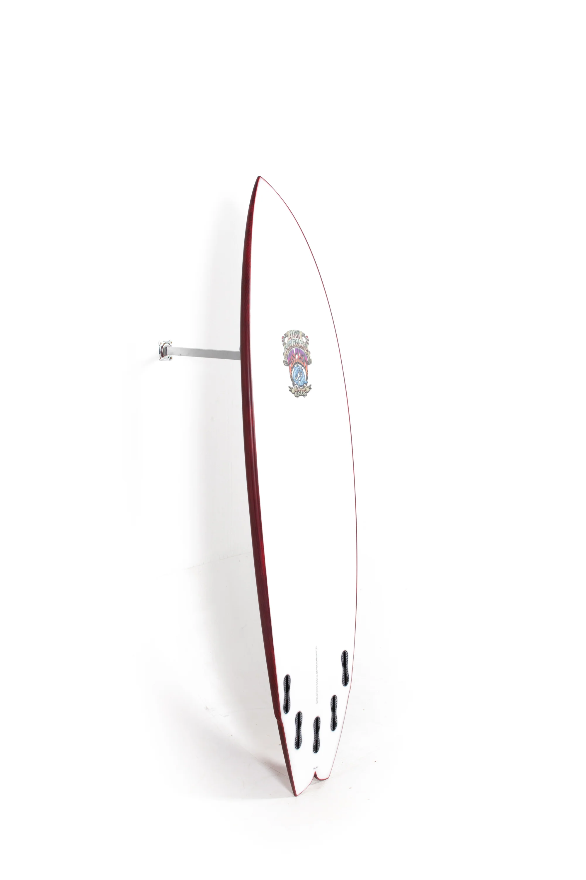 Lost Surfboards - PISCES by Matt Biolos - BLACK SHEEP - FCS II - RED - 5'10" x 21 x 2.55 - 35.5L - BS119073 - Image 9