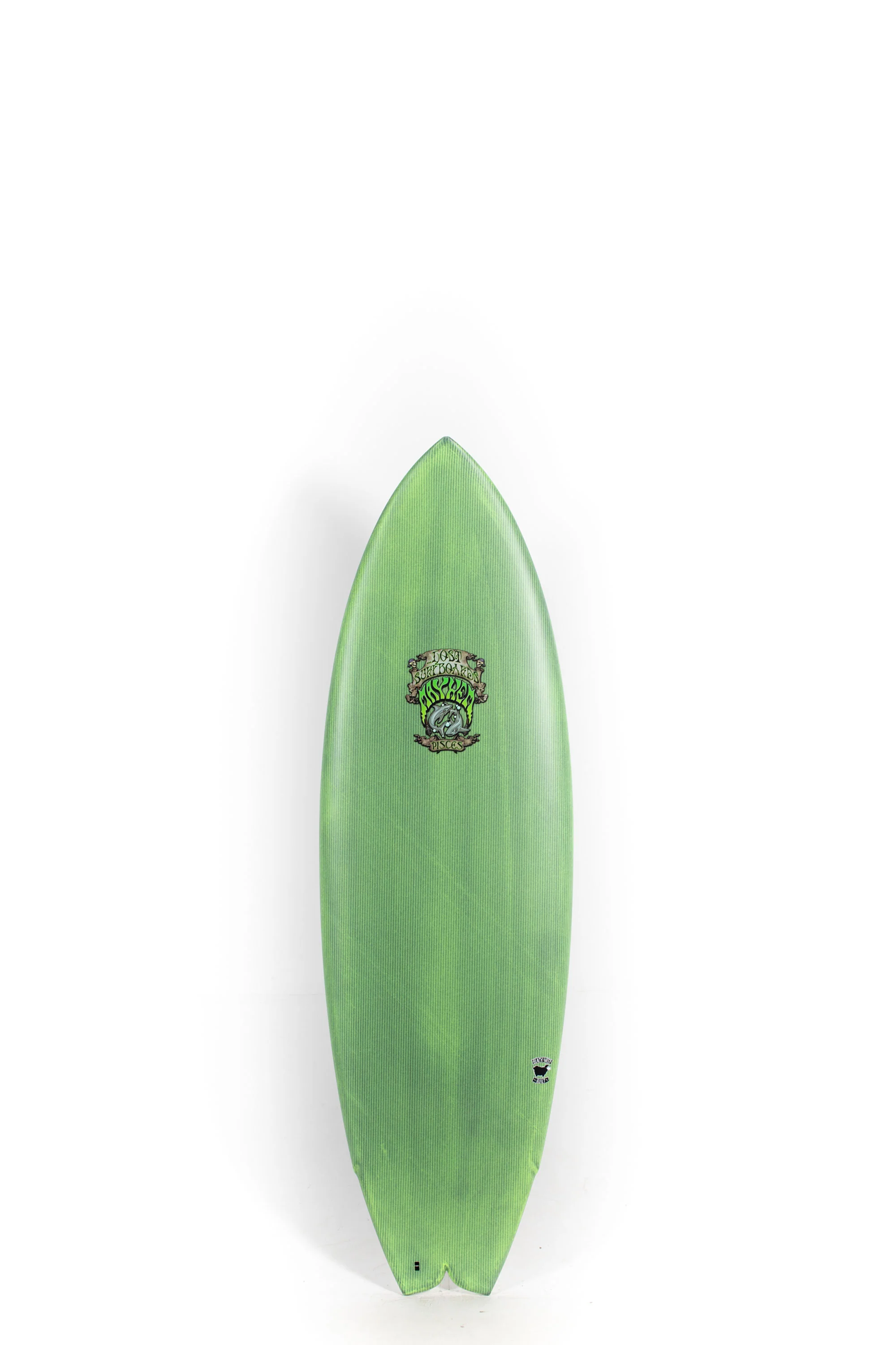 Lost Surfboards - PISCES by Matt Biolos - BLACK SHEEP - FUTURES - GREEN - 6'0" x 21.5 x 2.6 - 38.25L - BS119115