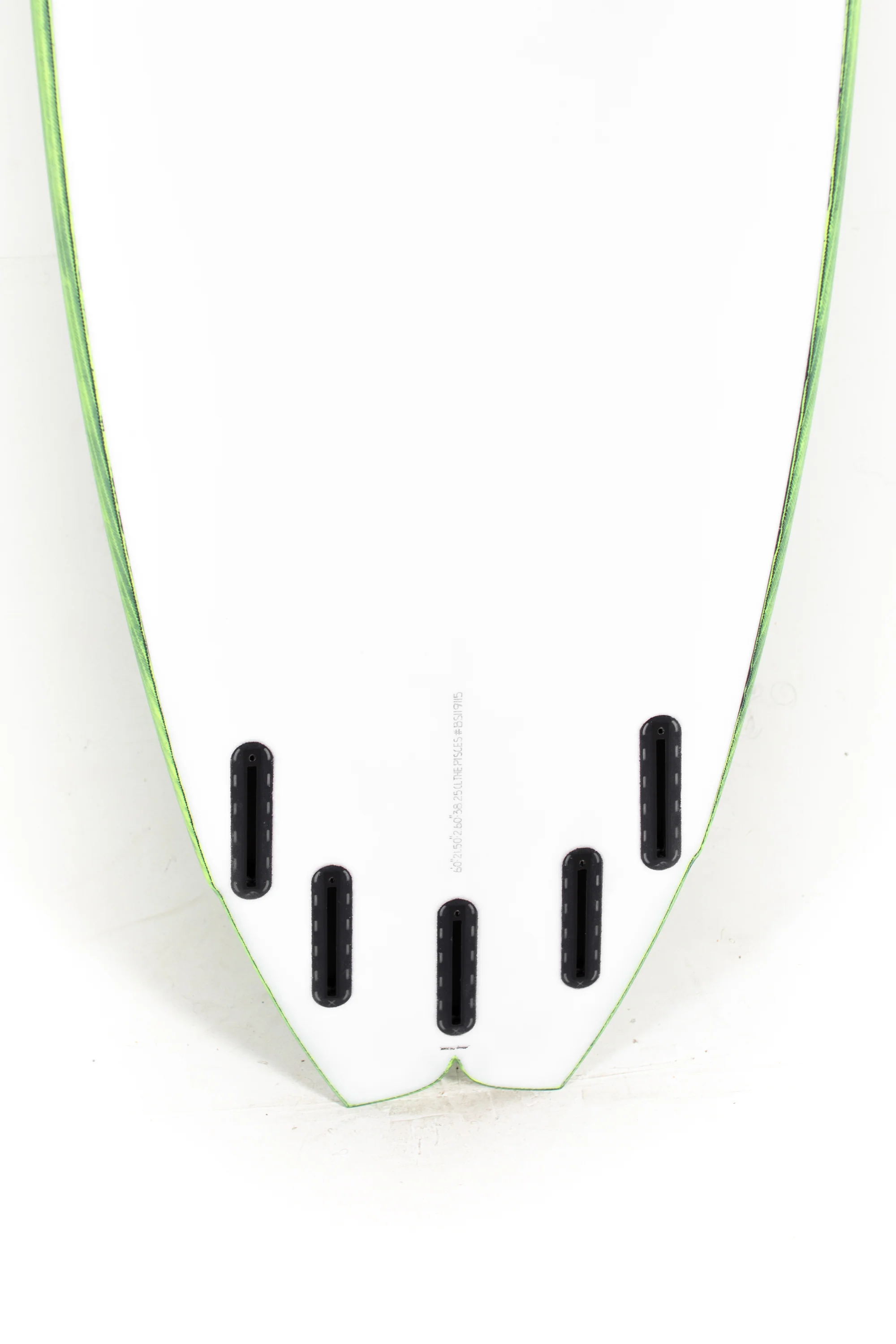 Lost Surfboards - PISCES by Matt Biolos - BLACK SHEEP - FUTURES - GREEN - 6'0" x 21.5 x 2.6 - 38.25L - BS119115 - Image 8