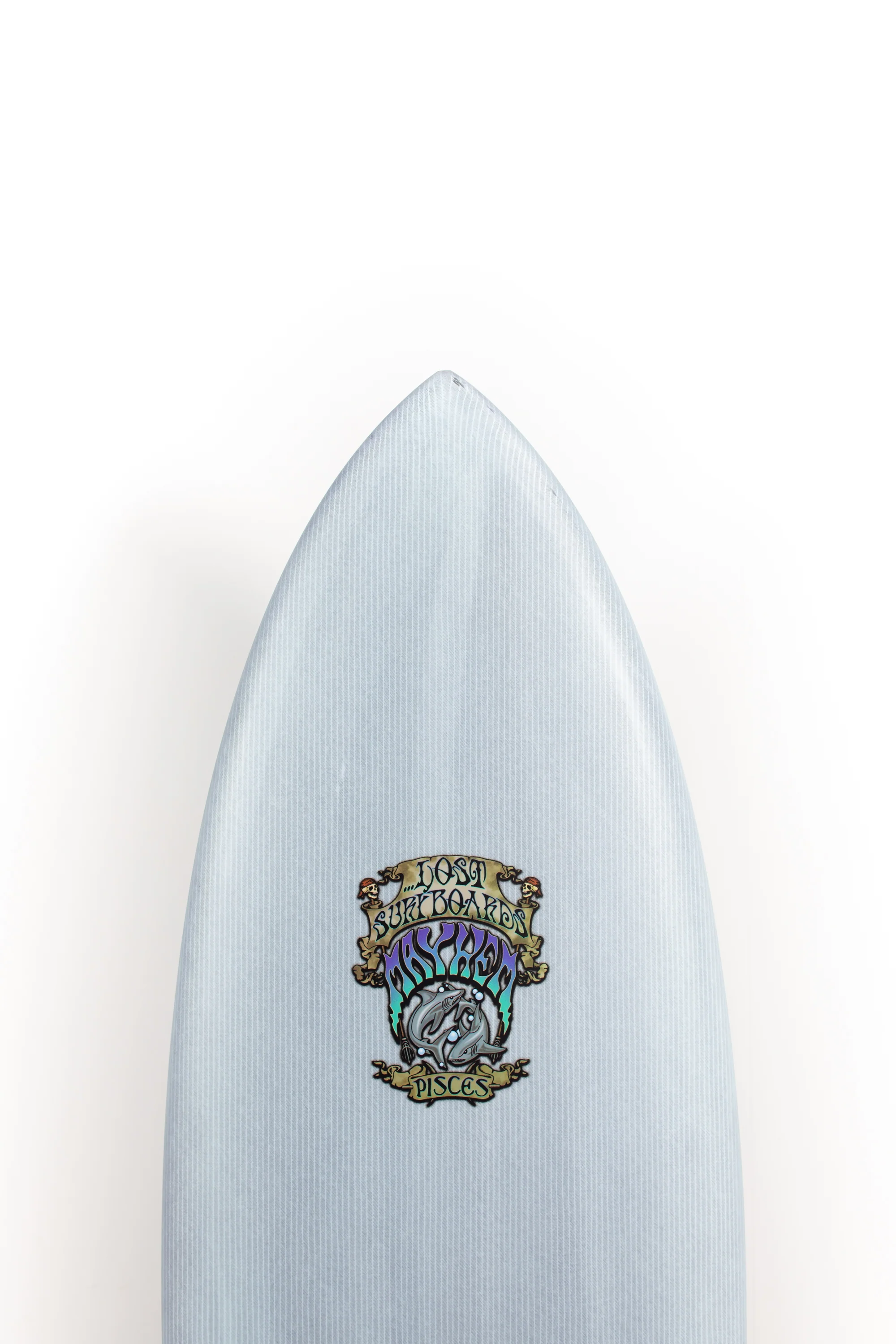 Lost Surfboards - PISCES by Matt Biolos - BLACK SHEEP - FUTURES - WHITE - 6'1" x 21.75 x 2.65 - 39.80L - BS119117 - Image 3