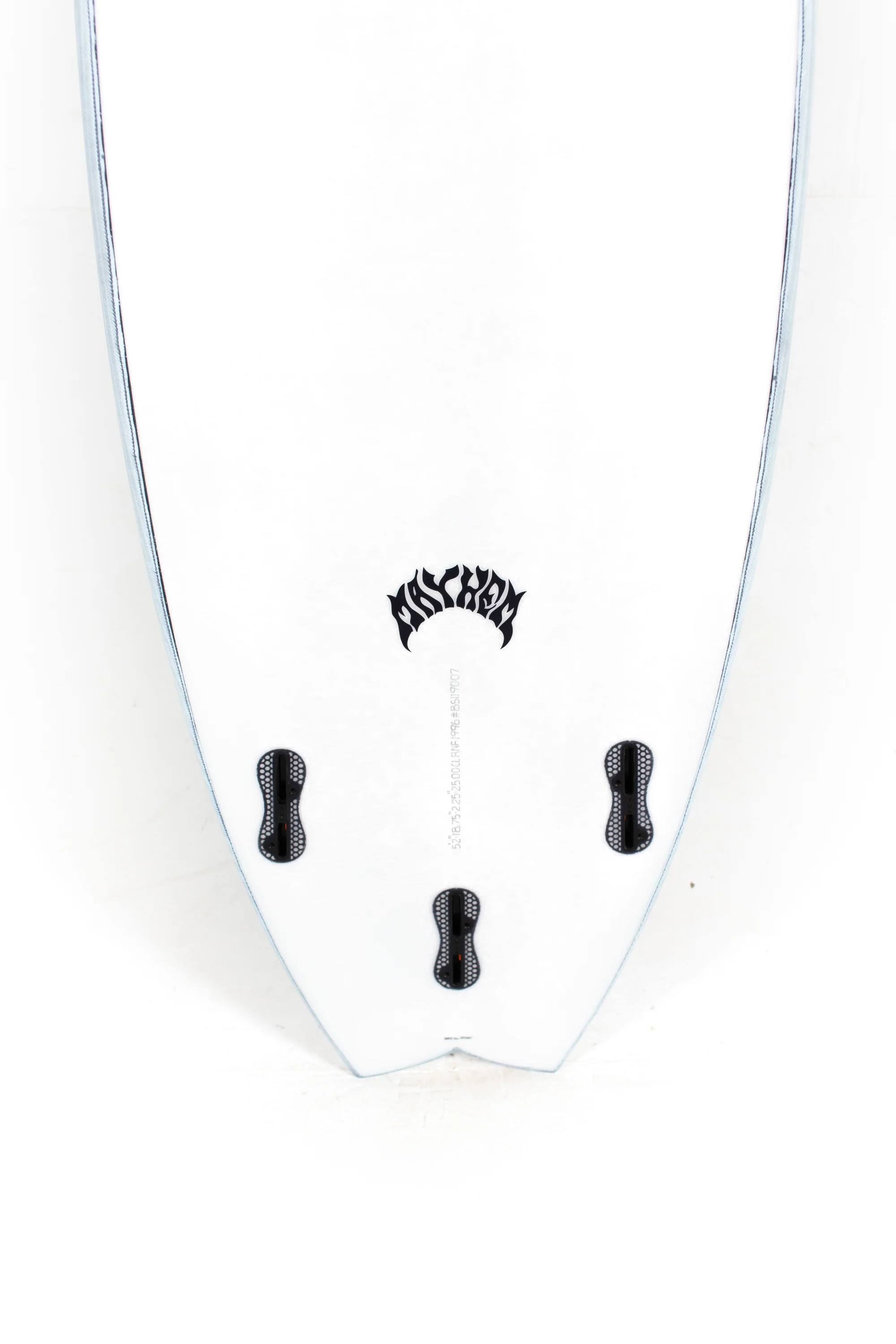 Lost Surfboards - RNF '96 by Matt Biolos - BLACK SHEEP - FCSII - WHITE - 5'2" x 18.75" x 2.25 - 25L - BS119007 - Image 7