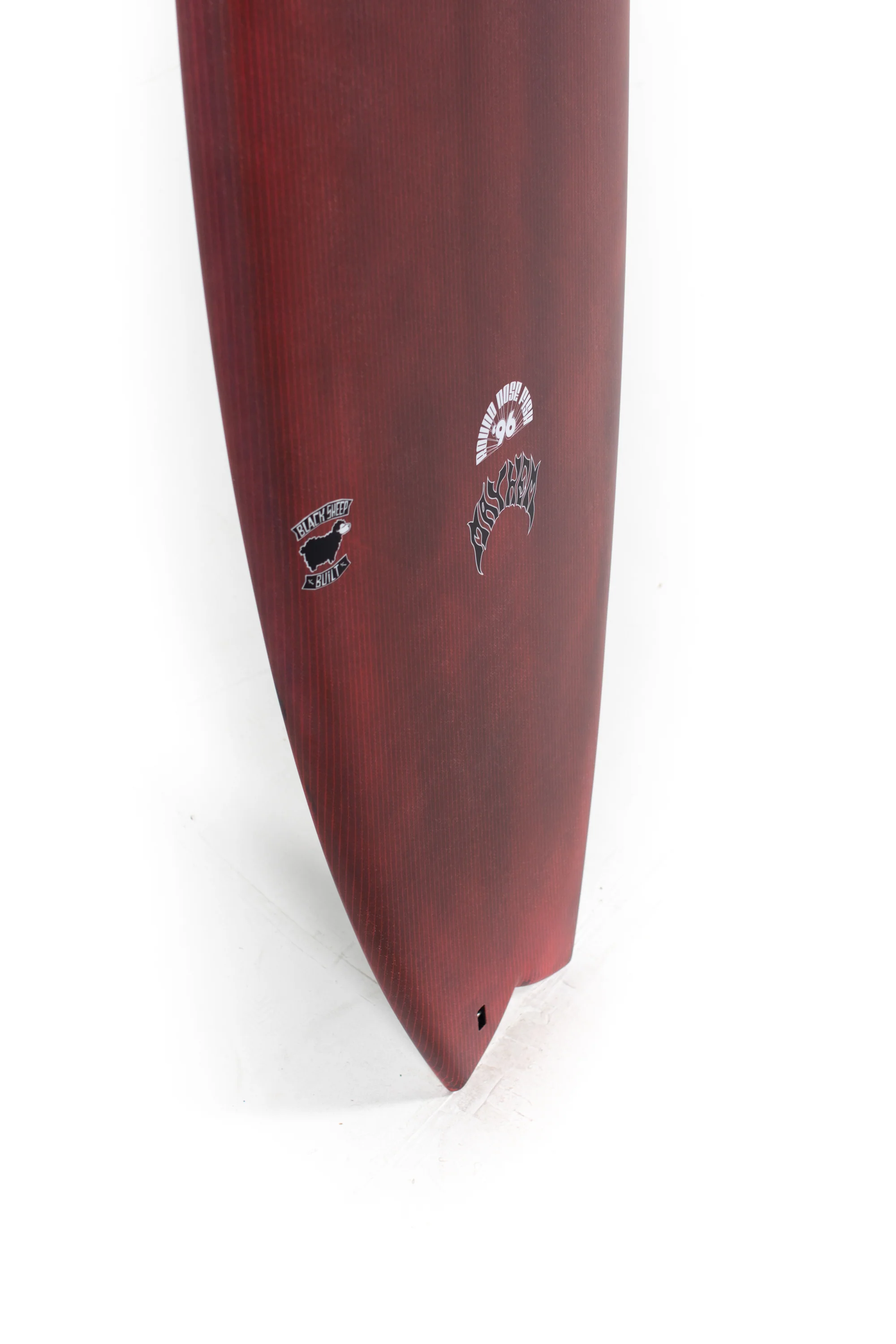 Lost Surfboards - RNF '96 by Matt Biolos - BLACK SHEEP - FCSII - RED - 5'5" x 19.5" x 2.37 - 28.5L - BS119009 - Image 7