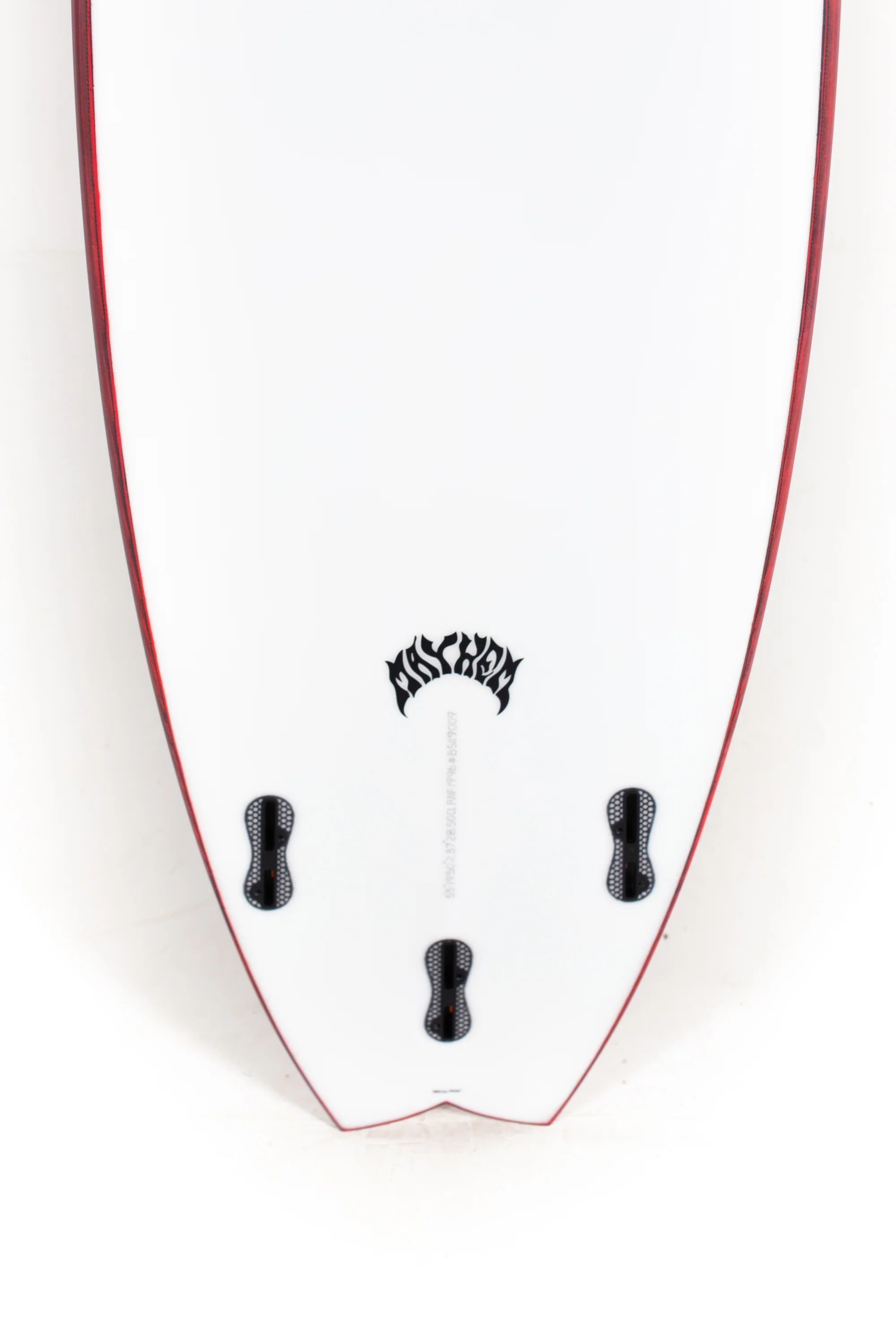 Lost Surfboards - RNF '96 by Matt Biolos - BLACK SHEEP - FCSII - RED - 5'5" x 19.5" x 2.37 - 28.5L - BS119009 - Image 9