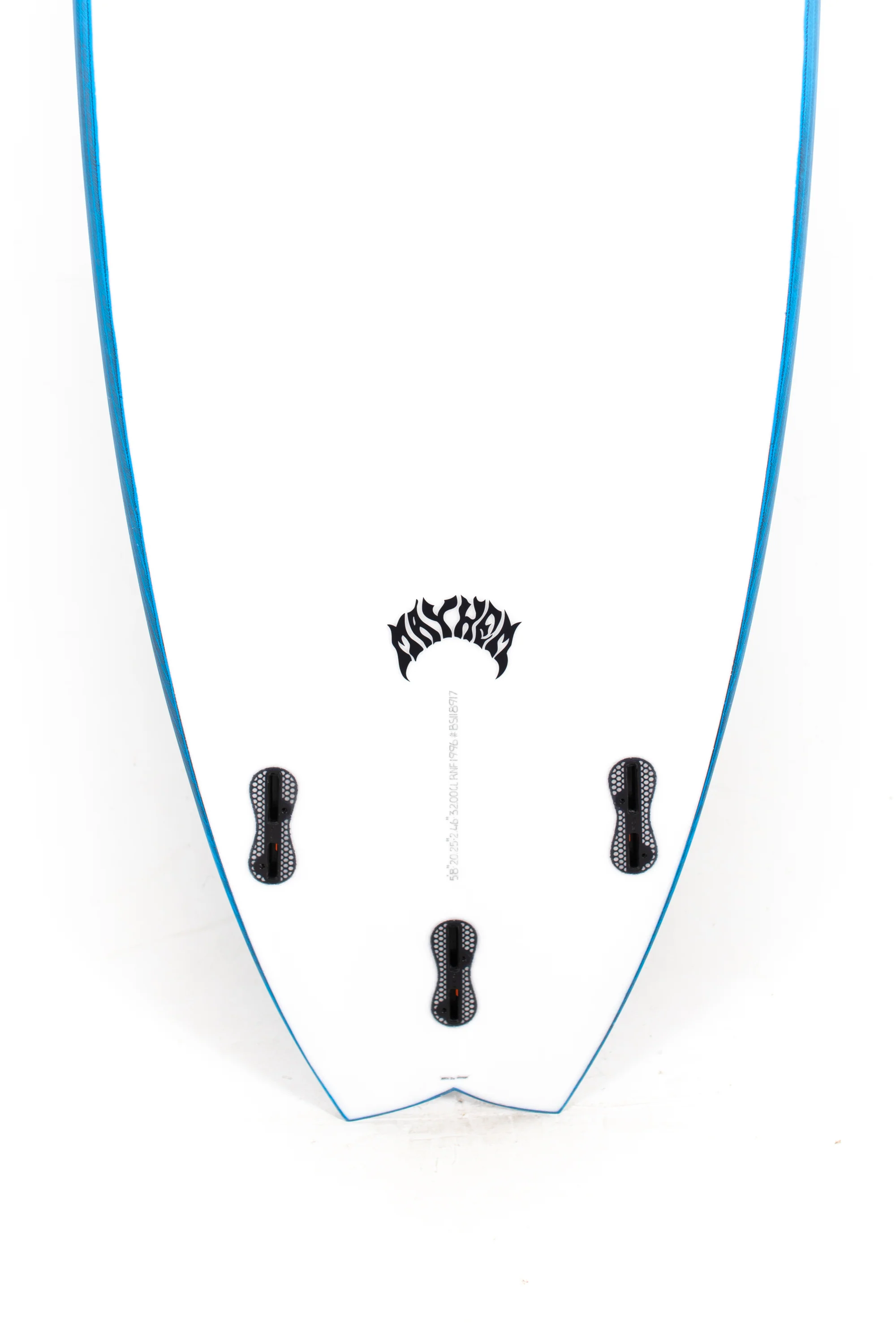 Lost Surfboards - RNF '96 by Matt Biolos - BLACK SHEEP - FCSII - BLUE - 5'8" x 20.25" x 2.46 - 32L - BS119025 - Image 8