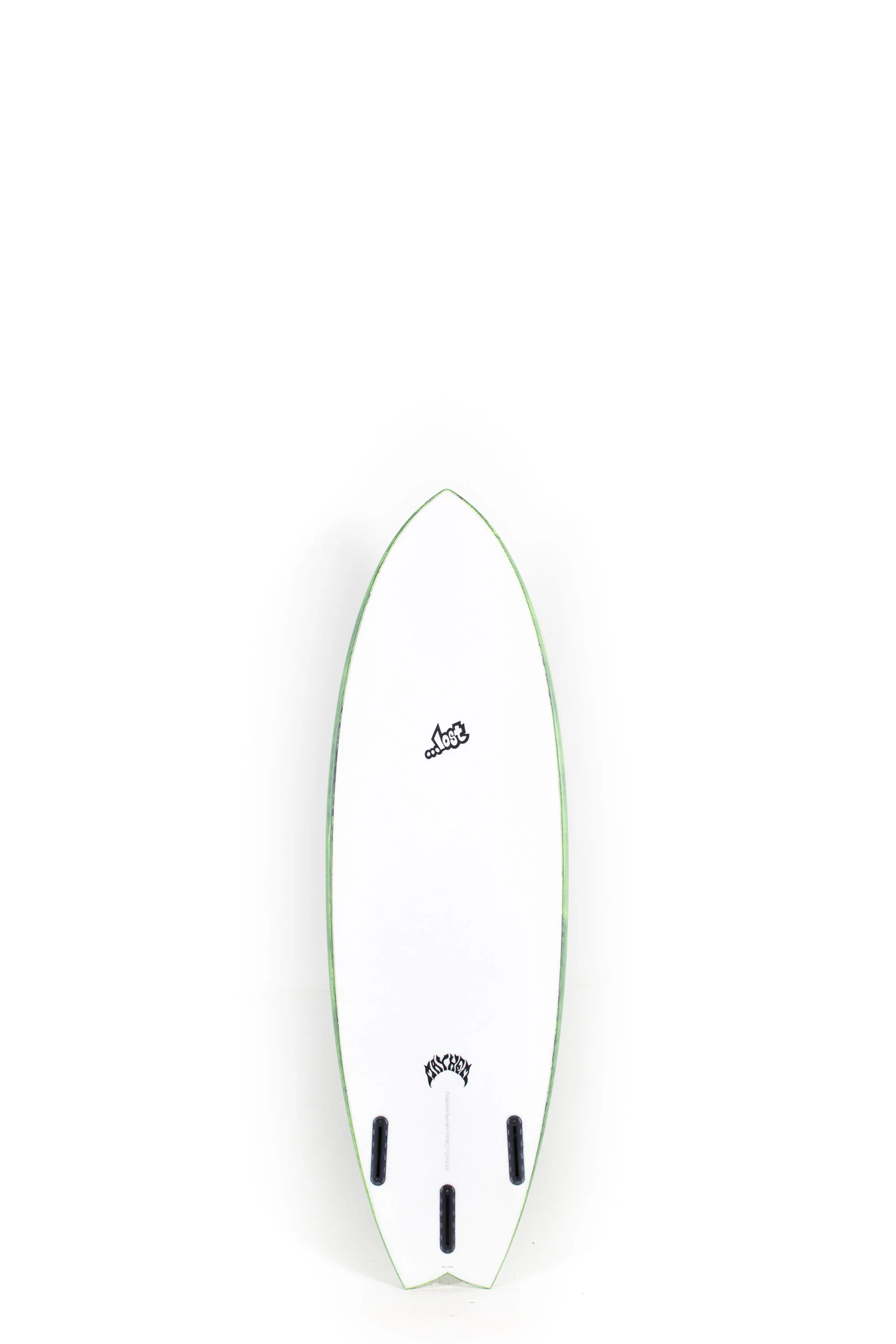 Lost Surfboards - RNF '96 by Matt Biolos - BLACK SHEEP - FUTURES - GREEN - 5'7" x 20" x 2.44 - 31L - BS119051 - Image 2