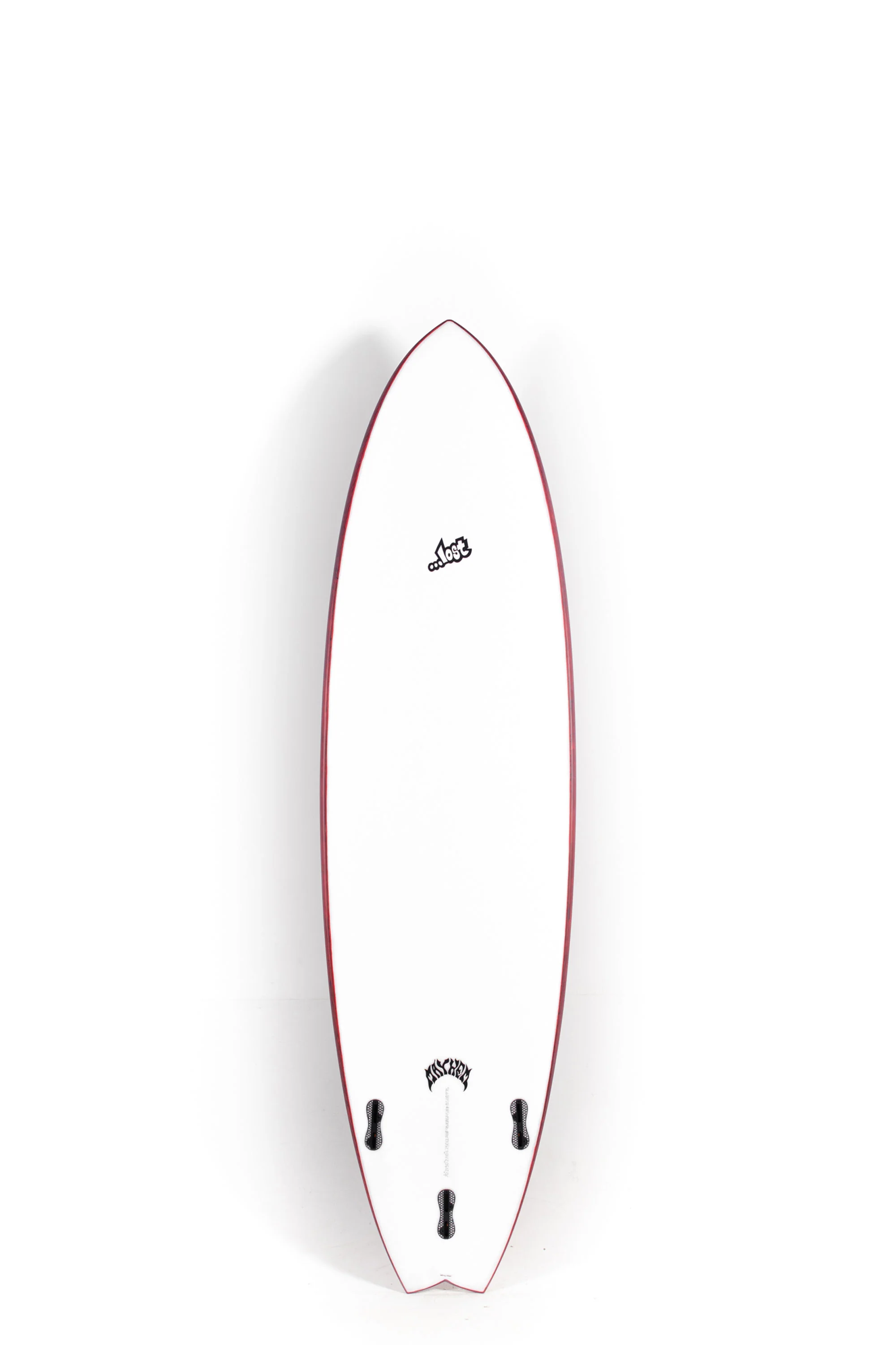Lost Surfboards - RNF '96 KING FISH by Matt Biolos - BLACK SHEEP - FCS II - RED - 7'0" x 21.5" x 2.8 - 47.5L - BS118974 - Image 2
