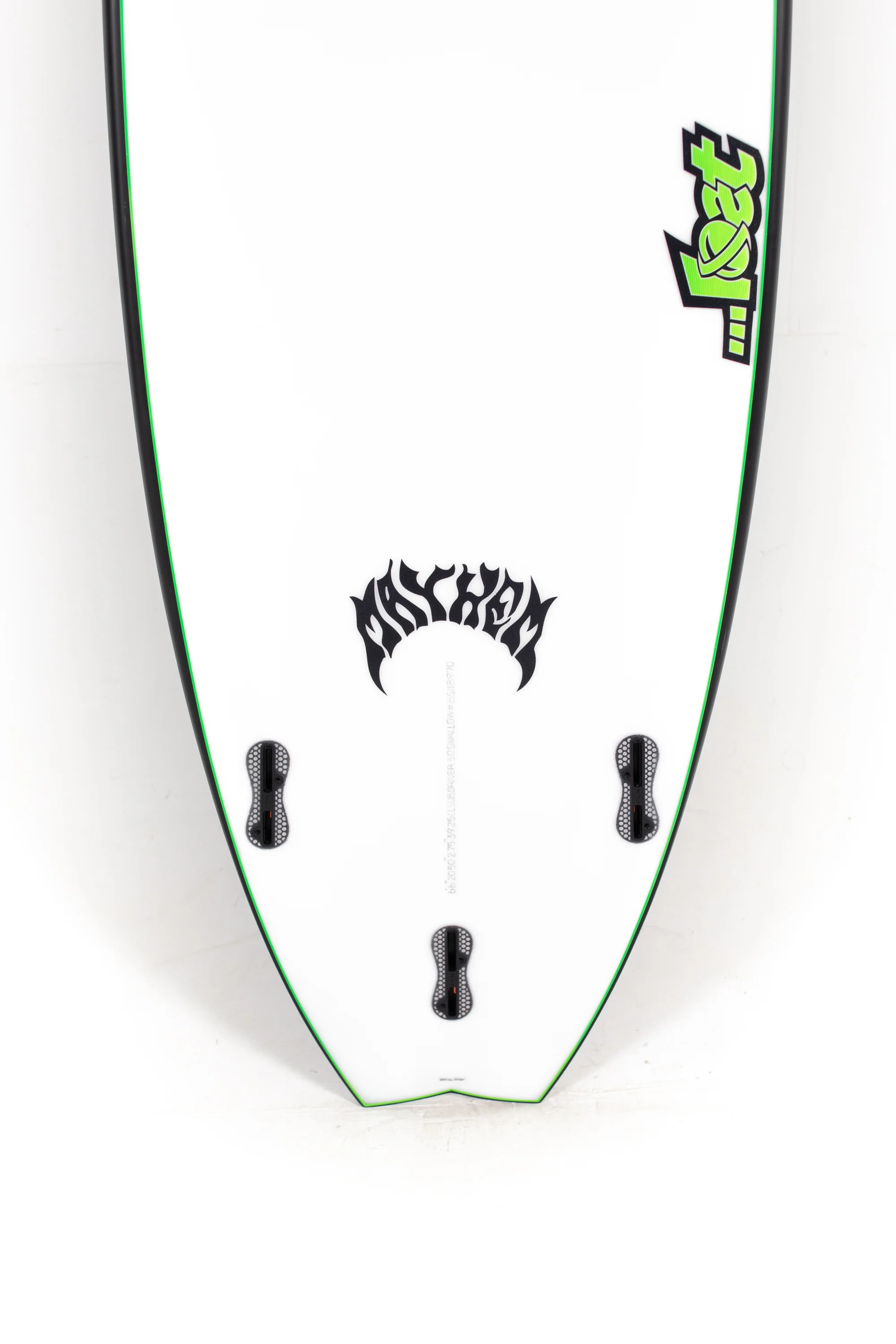 Lost Surfboards - SUB DRIVER 3.0 Swallow by Matt Biolos - BLACKSHEEP - FCS II - 6'6" x 20.5 x 2.75 - 39.25L - BS118970 - Image 8