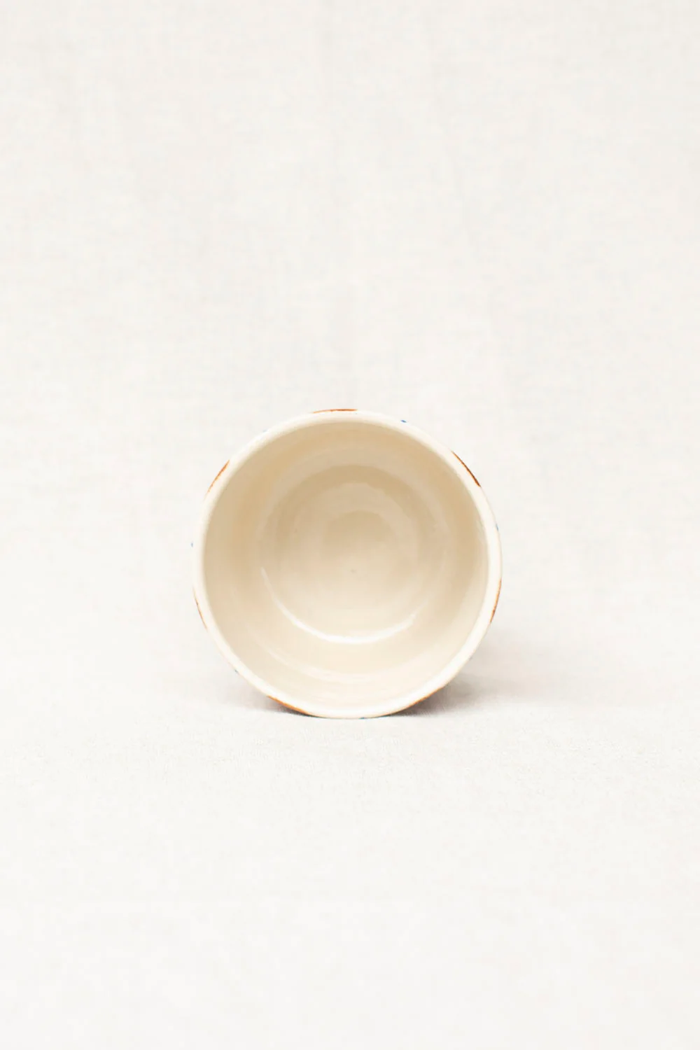 LUZ CERAMICS - BROWN BLUE STRIPES CUP - Image 4