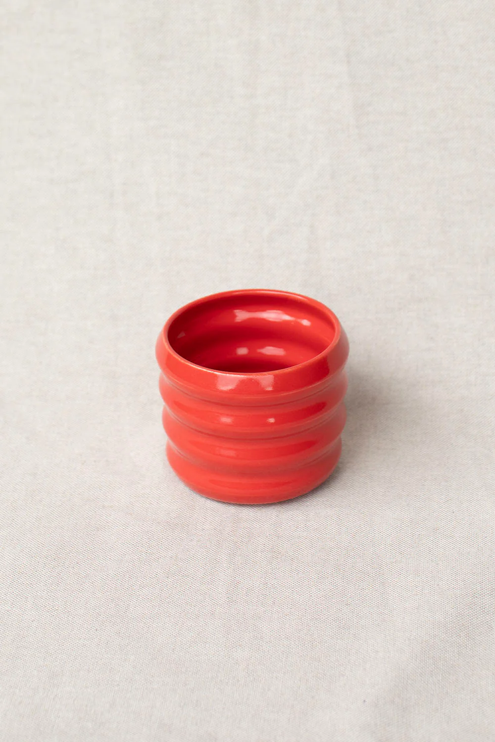LUZ CERAMICS - RED IRREGULAR CUP - Image 5