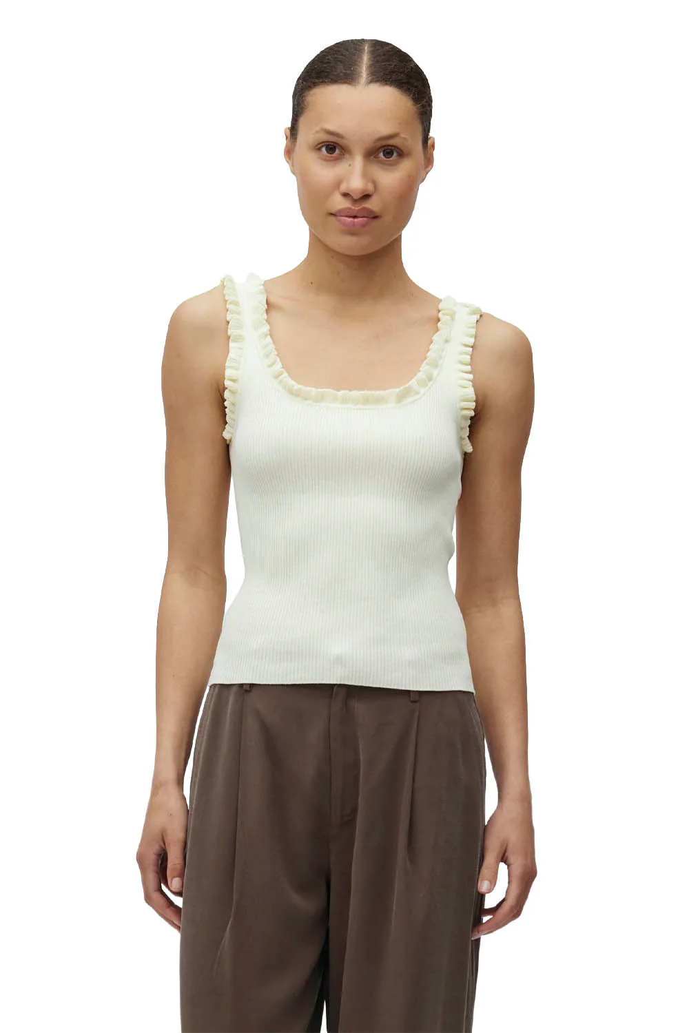mbyM - ELINNE TANK - IVORY YELLOW