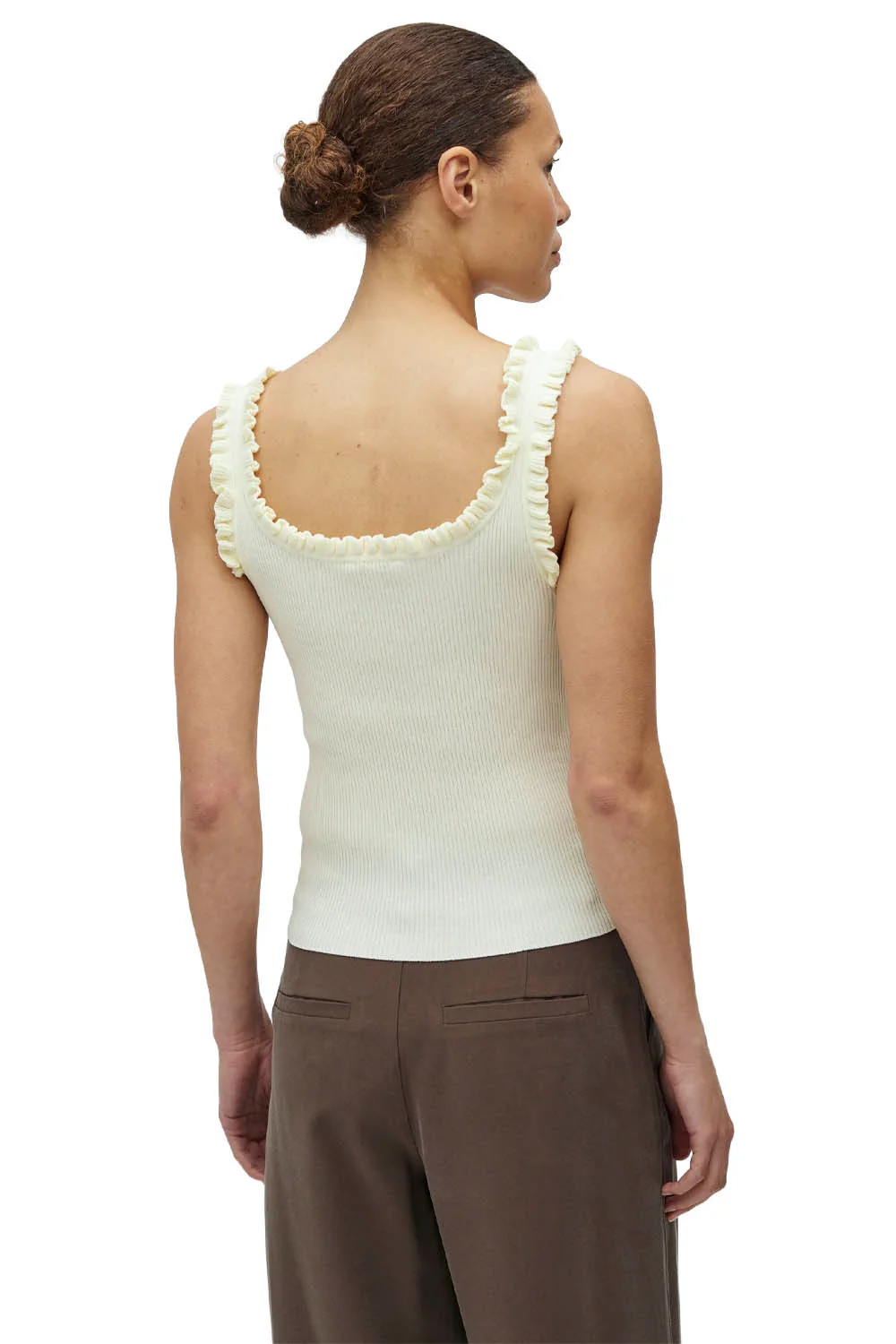 mbyM - ELINNE TANK - IVORY YELLOW - Image 2