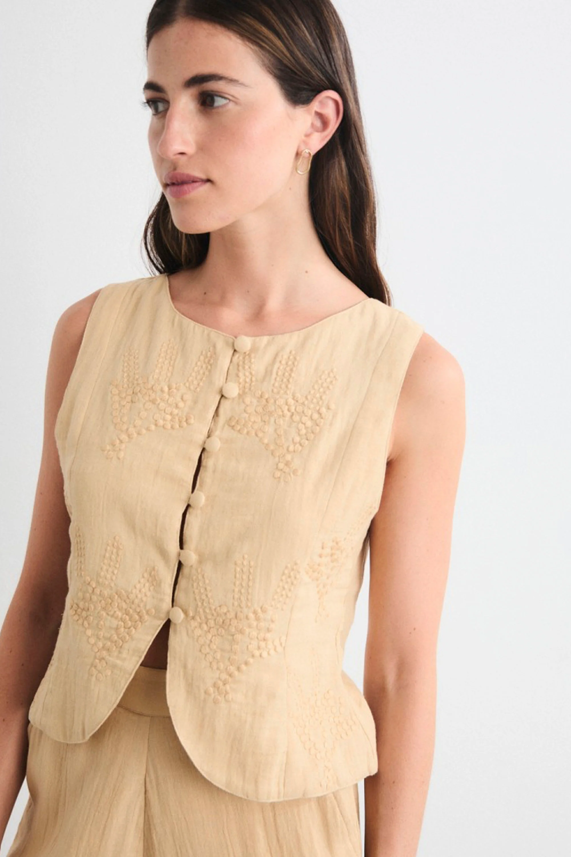 MUS & BOMBON - ALTAN VEST - AMARILLO - Image 2