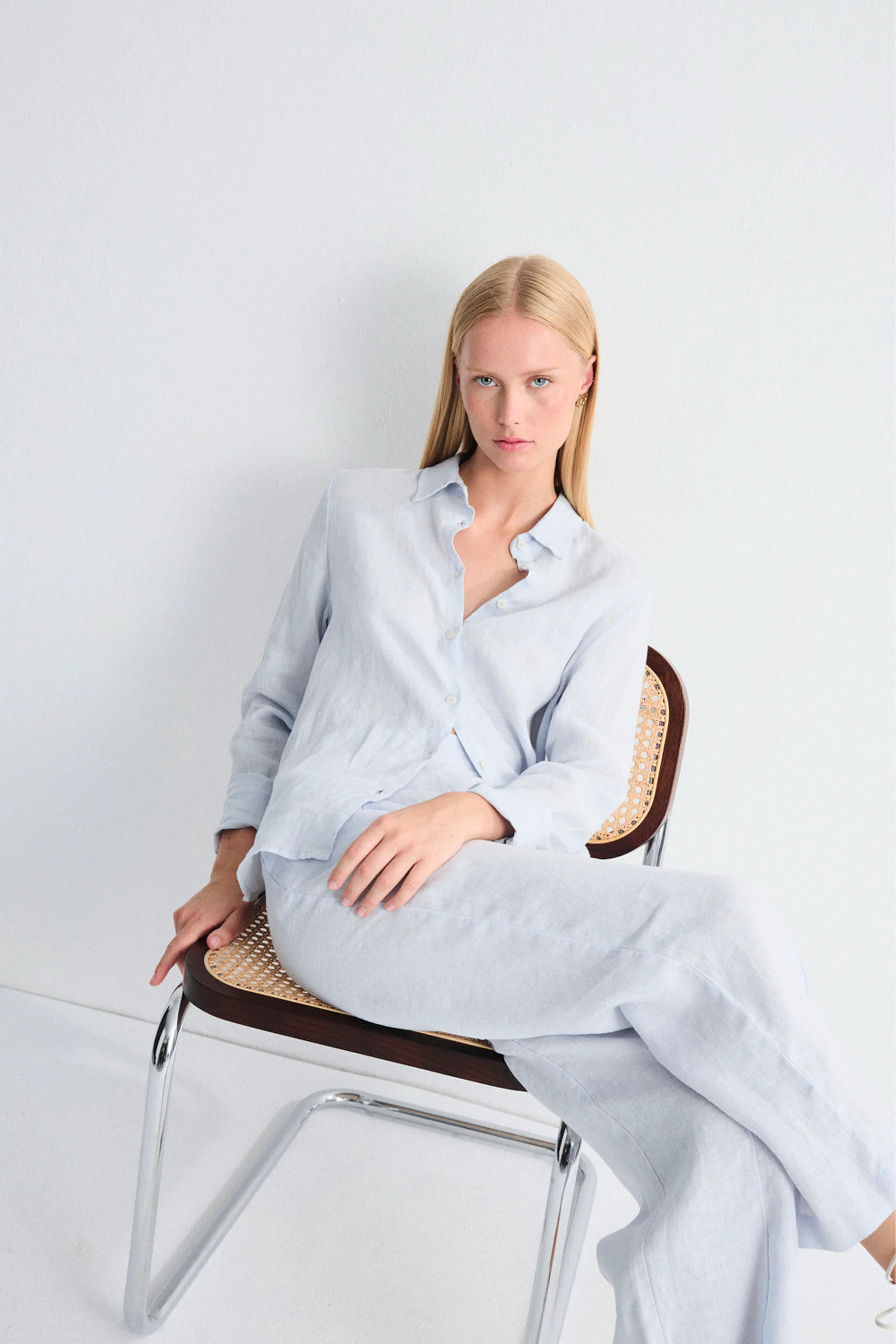 MUS & BOMBON - AURORA SHIRT - CIELO - Image 2