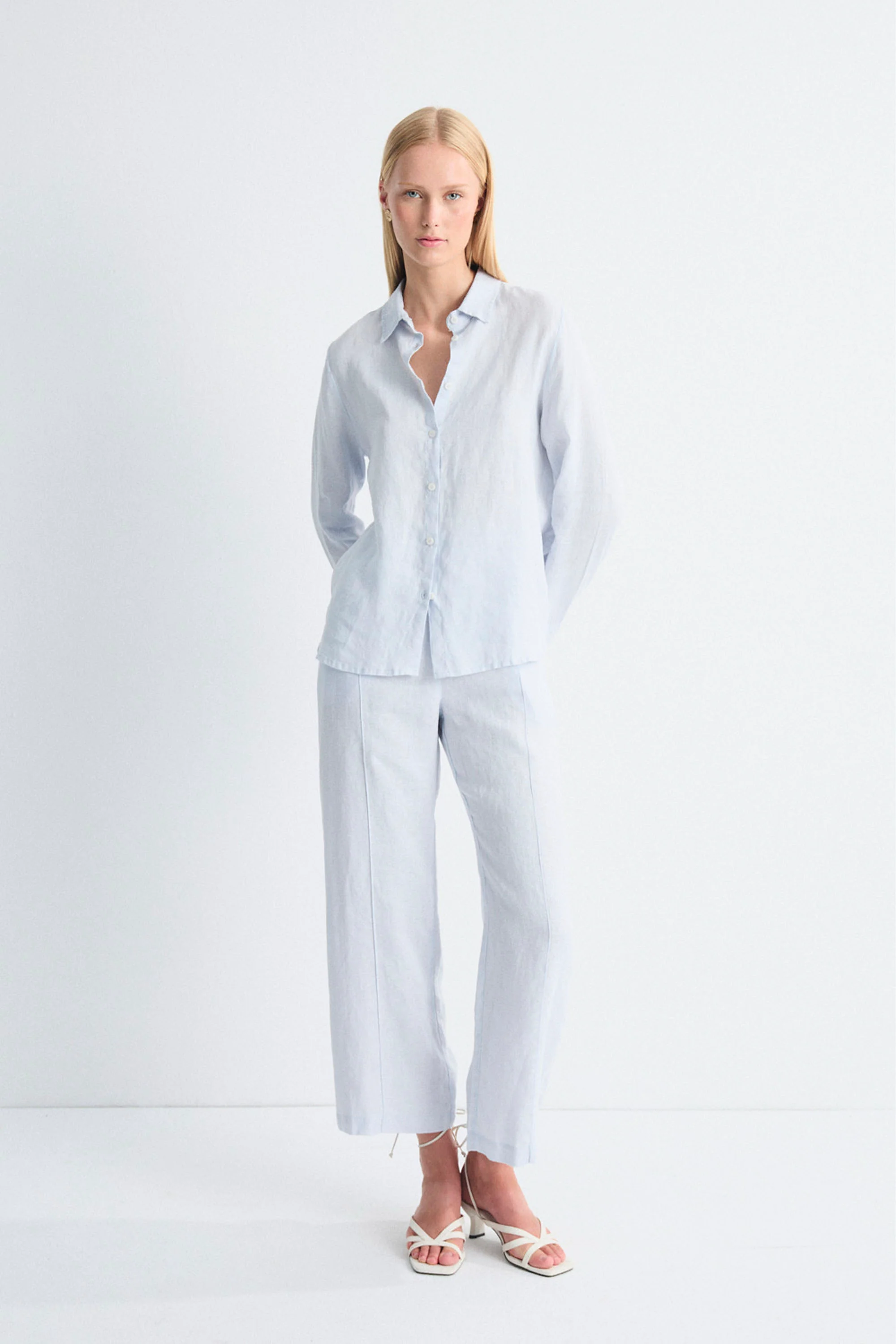 MUS & BOMBON - AURORA SHIRT - CIELO - Image 3
