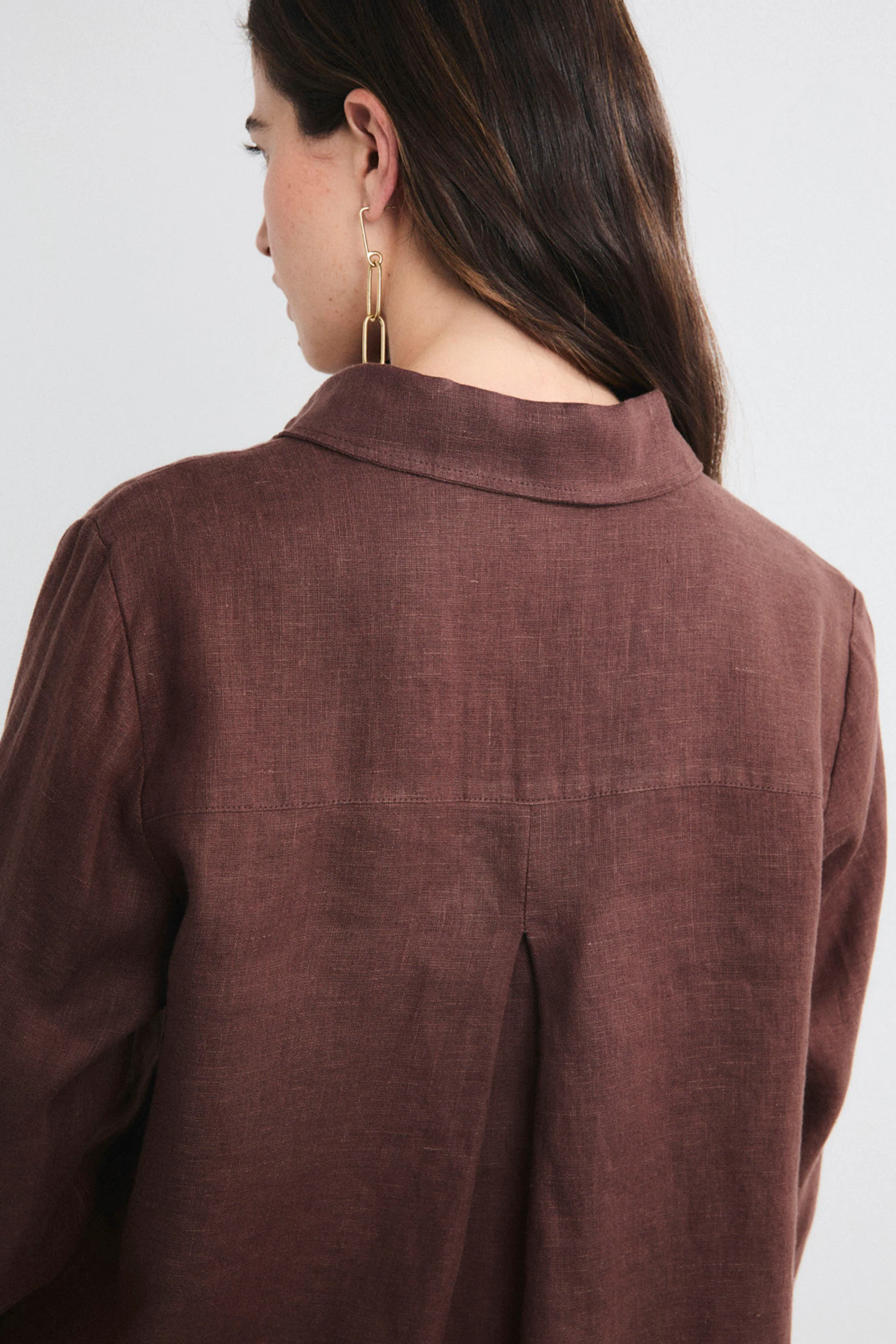 MUS & BOMBON - AURORA SHIRT - MARRON - Image 2