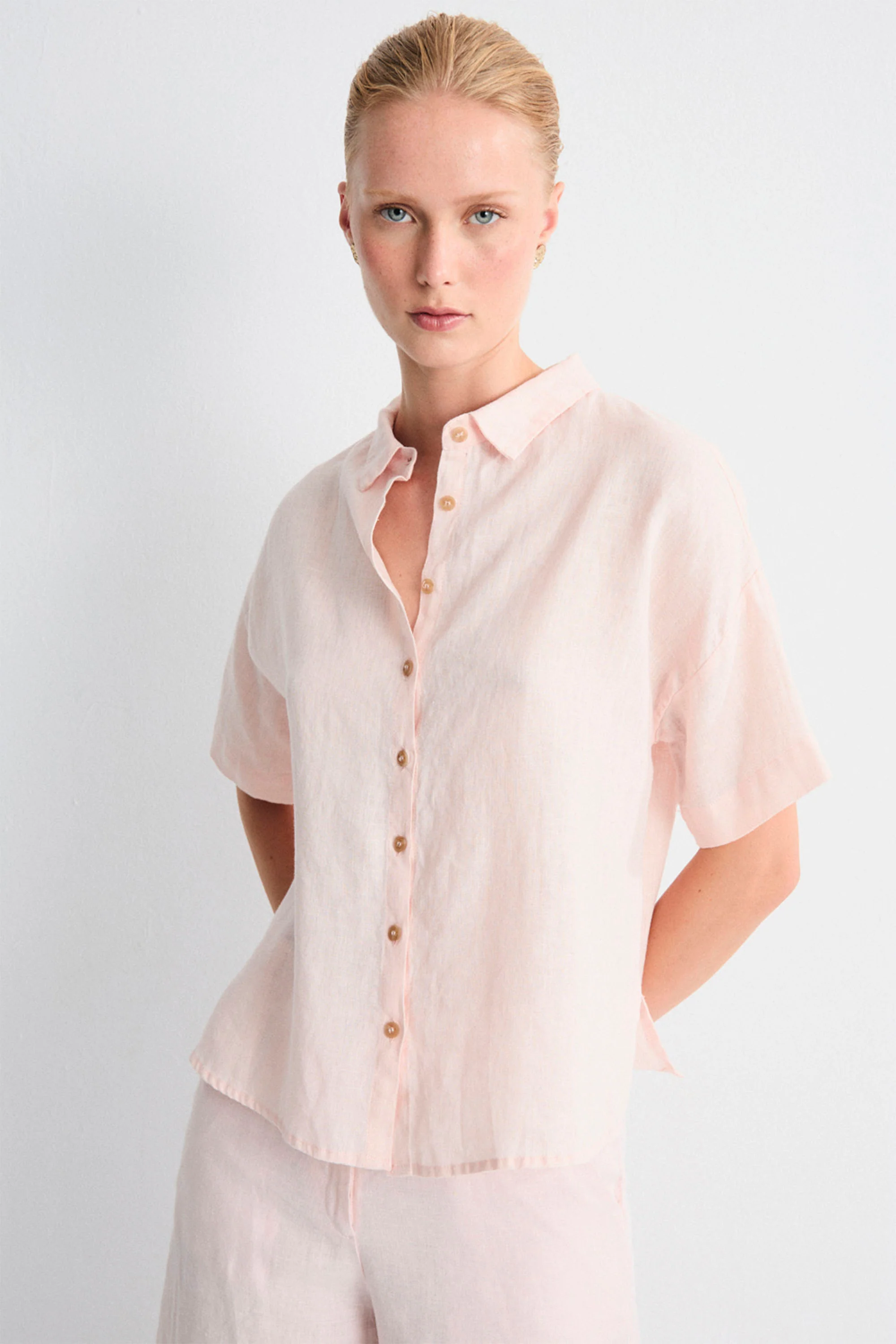 MUS & BOMBON - BOBBY SHIRT - ROSA