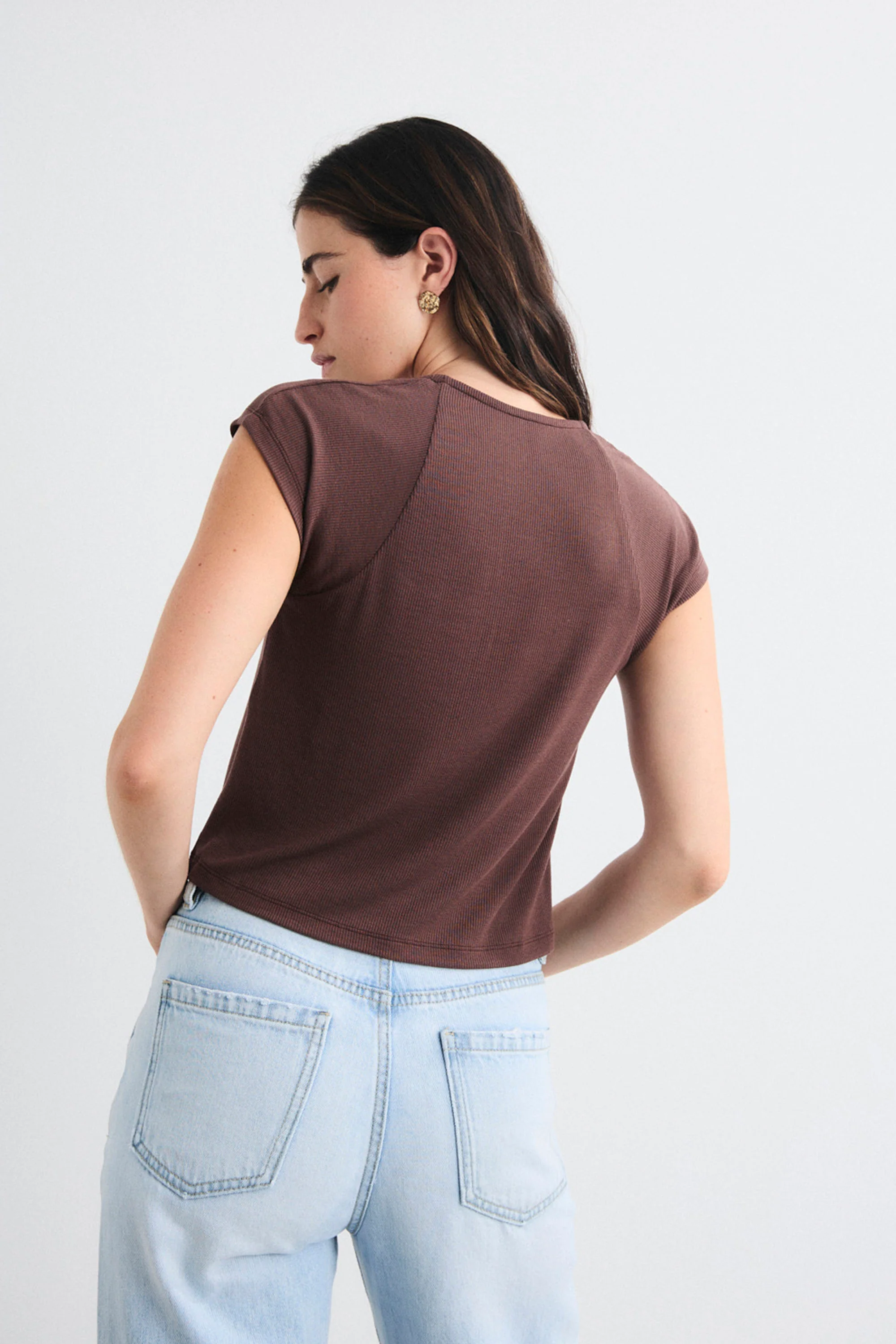 MUS & BOMBON - CENIT T-SHIRT - MARRON - Image 2