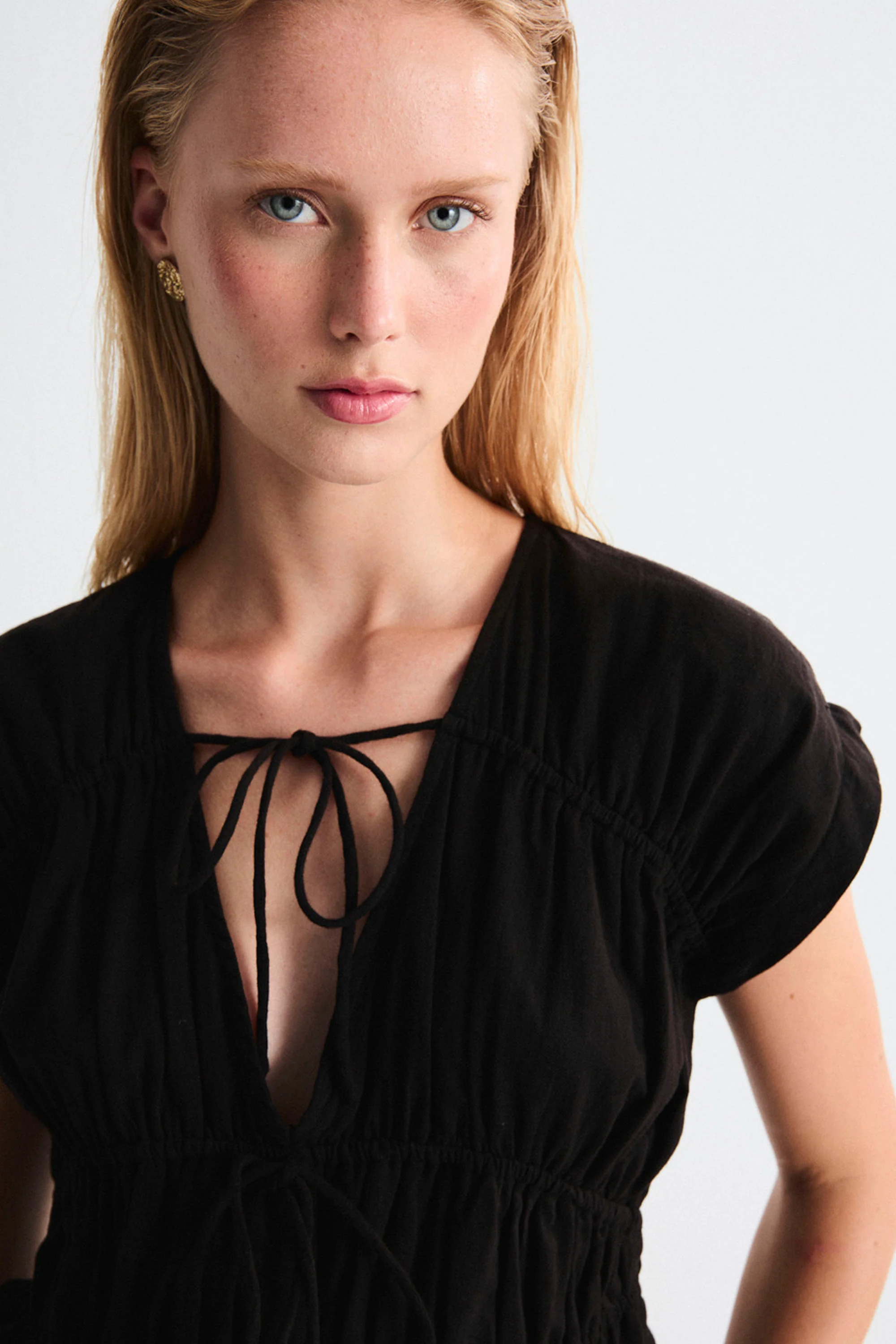 MUS & BOMBON - GRETA TOP - NEGRO - Image 2