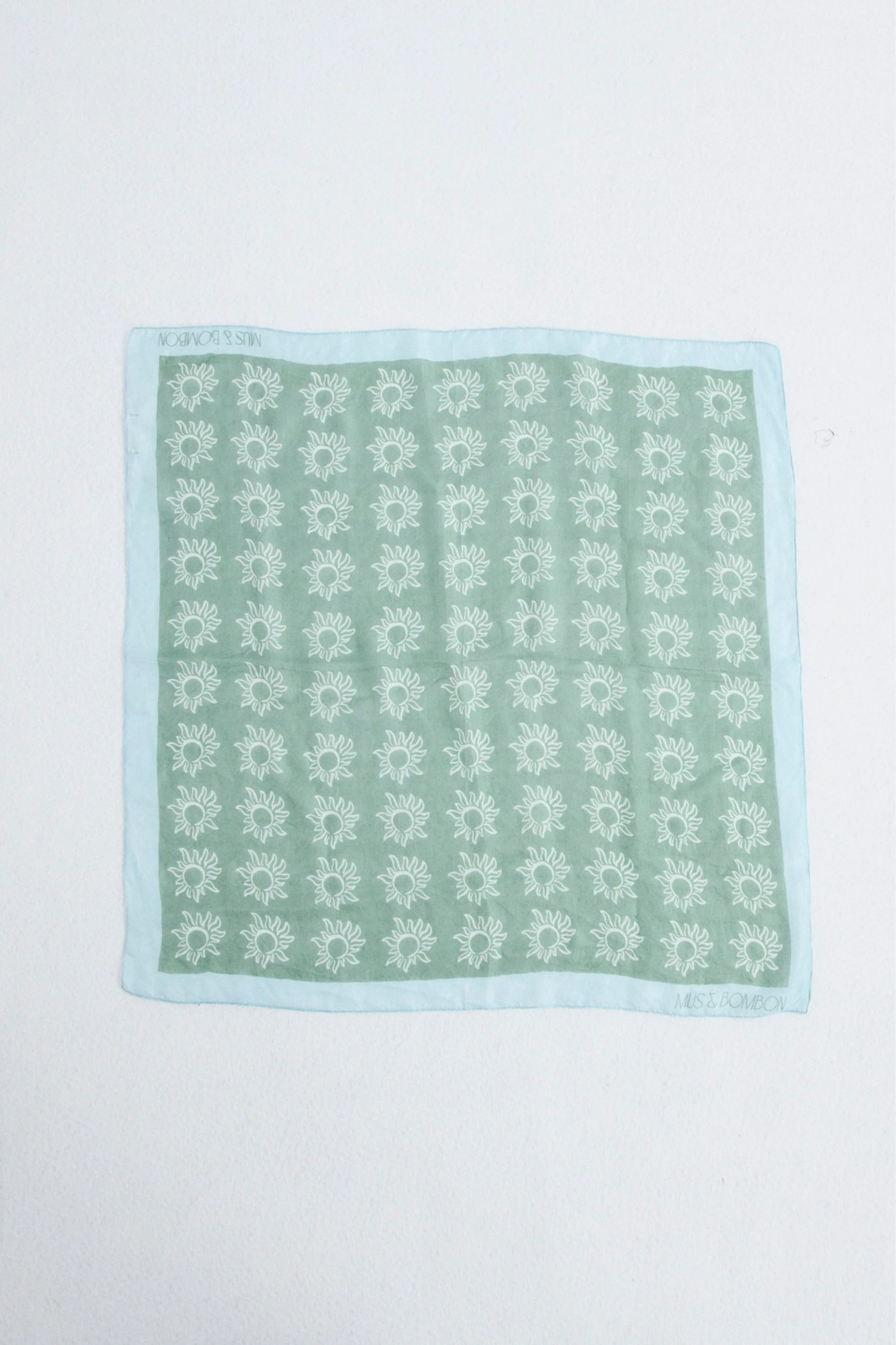 MUS & BOMBON - KINIC LIGHT SCARF - VERDE - Image 2
