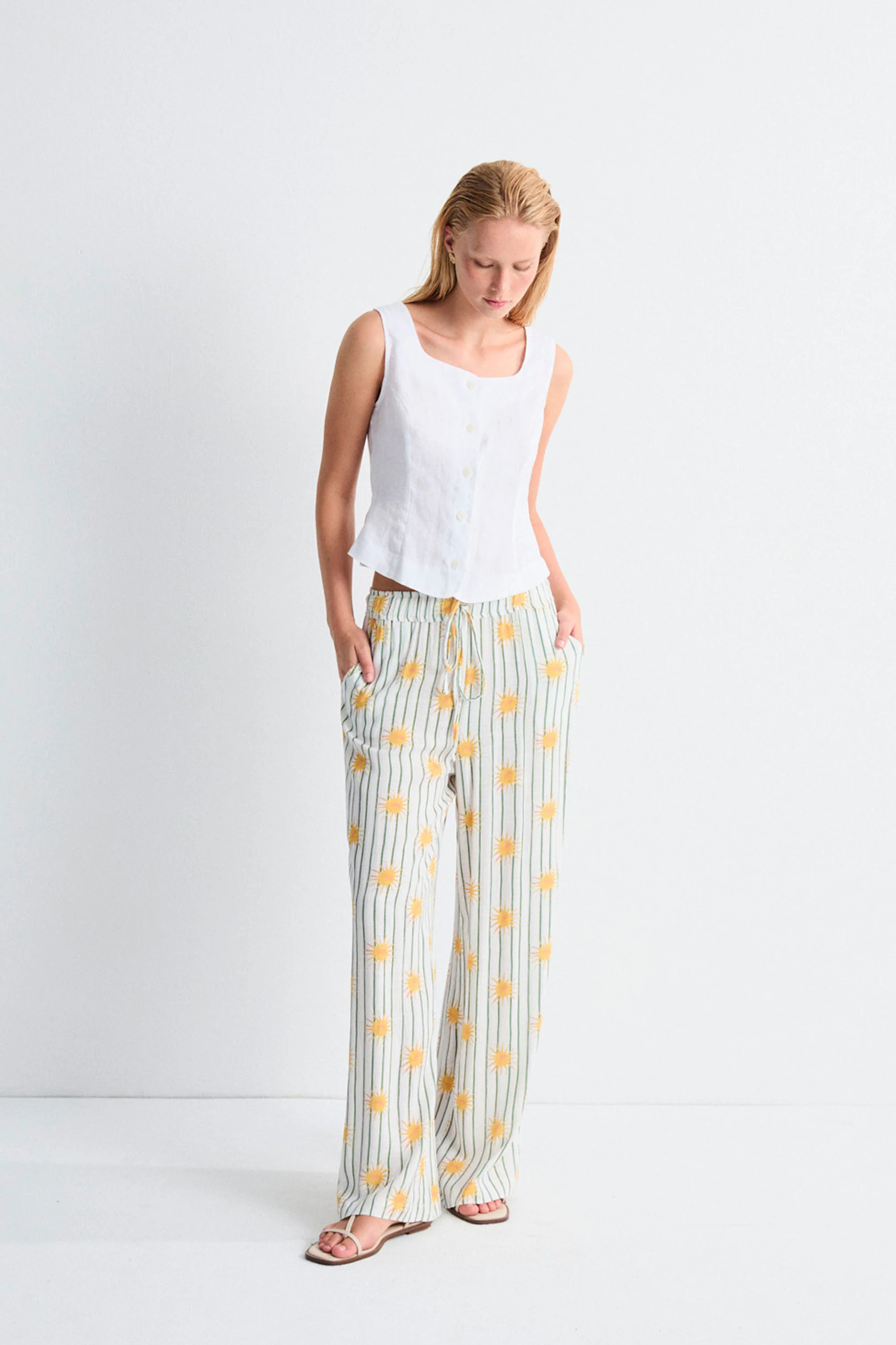 MUS & BOMBON - SOLEADO PANT - CIELO - Image 3