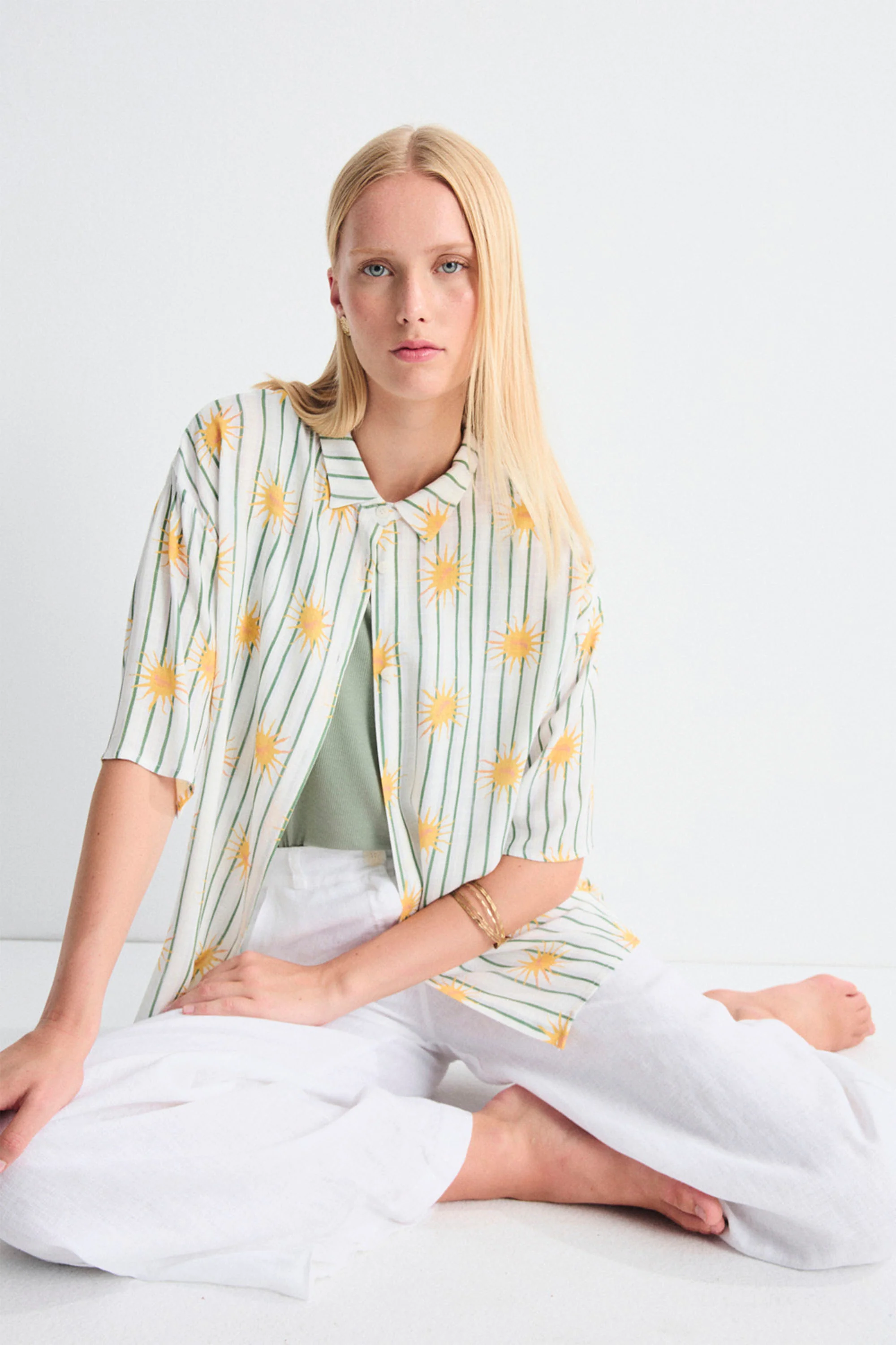 MUS & BOMBON - SOLEADO SHIRT - CIELO - Image 2