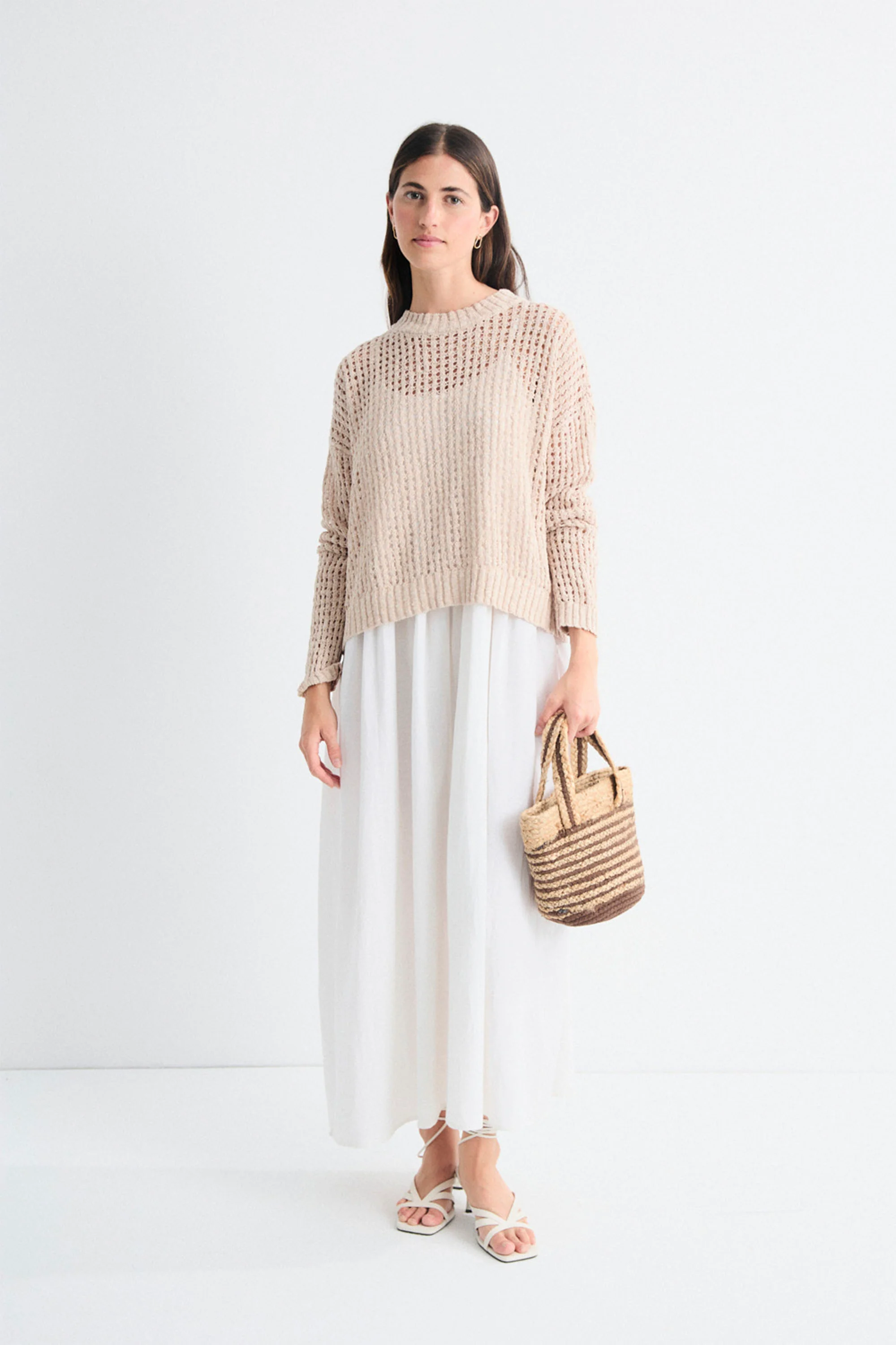 MUS & BOMBON - SOLEIL DRESS - BLANCO - Image 2