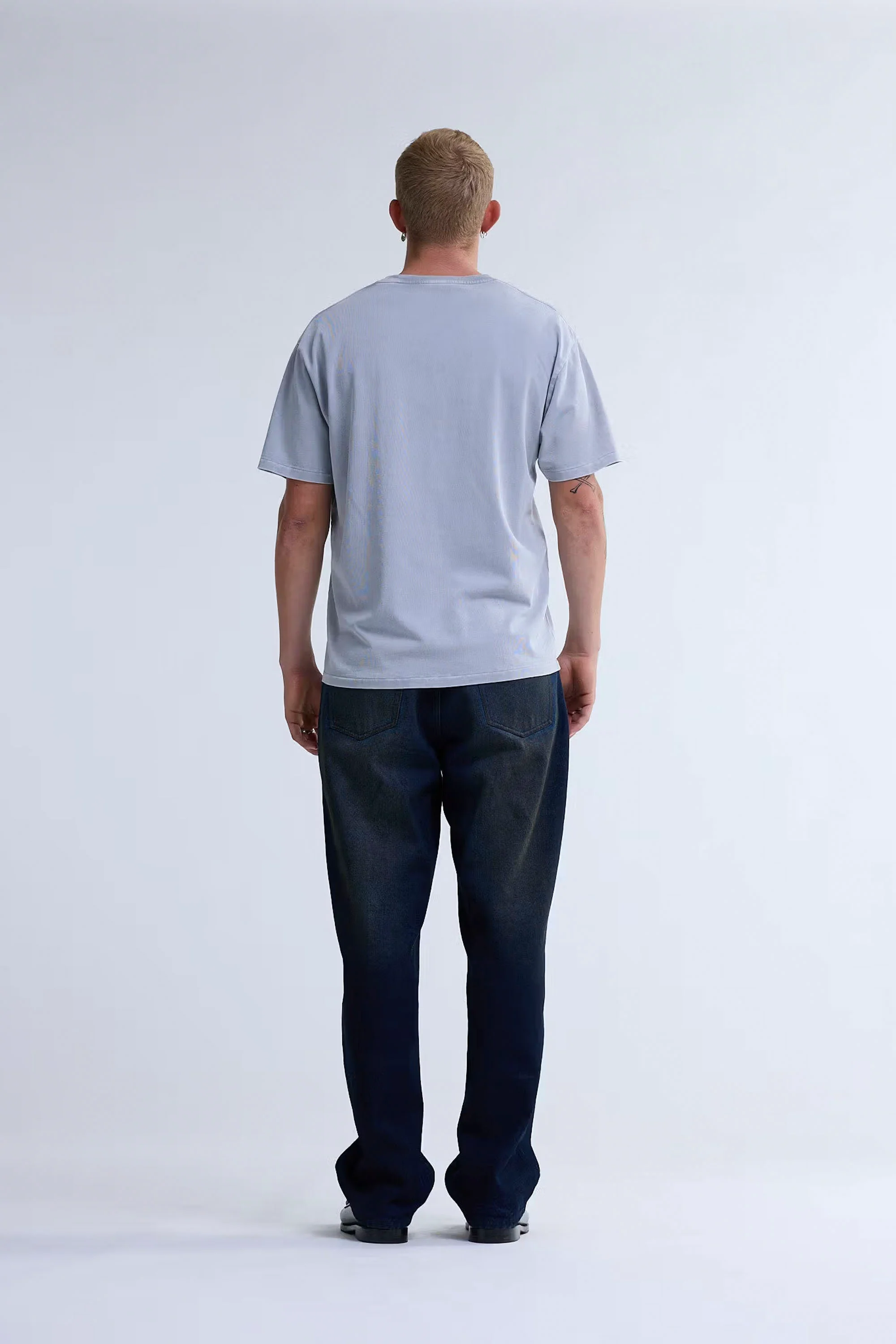 NEW AMSTERDAM SURF ASSOCIATION - CHOP TEE - WASHED GREY - Image 6
