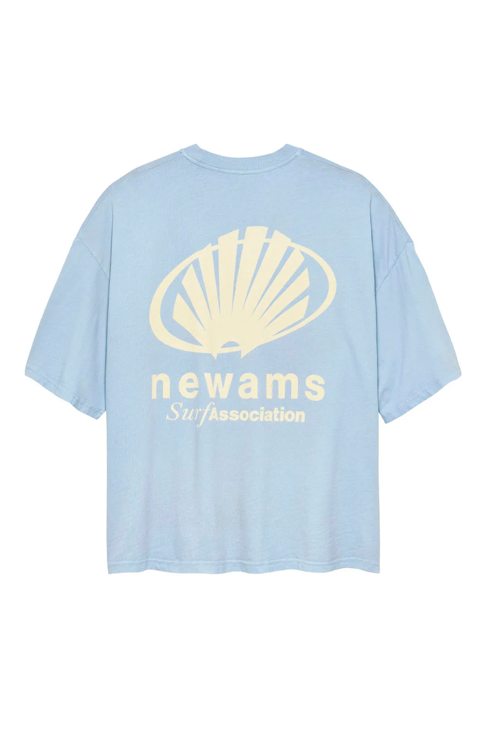 NEW AMSTERDAM SURF ASSOCIATION - CORPORATE LOGO TEE - BABY BLUE - Image 2