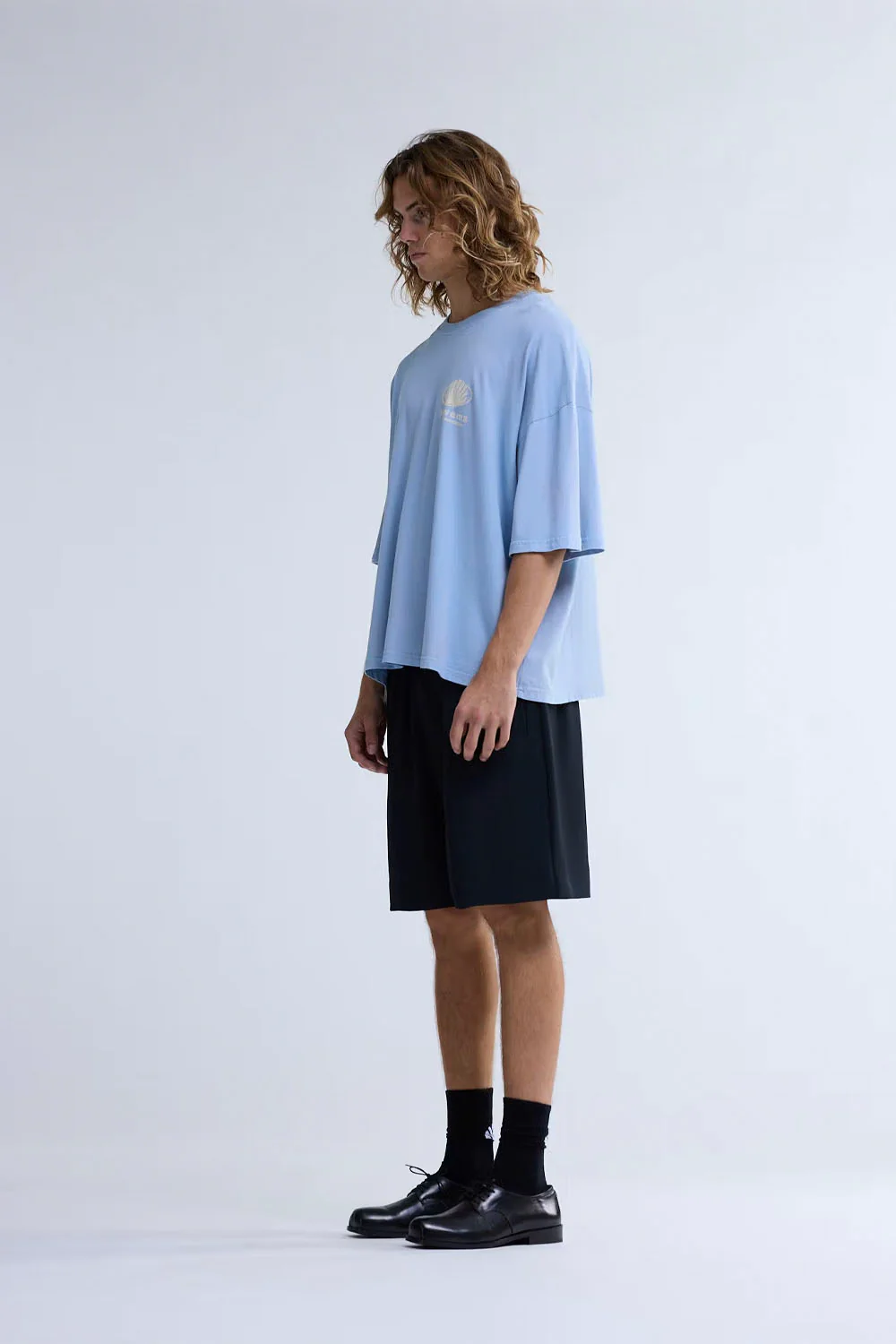 NEW AMSTERDAM SURF ASSOCIATION - CORPORATE LOGO TEE - BABY BLUE - Image 5