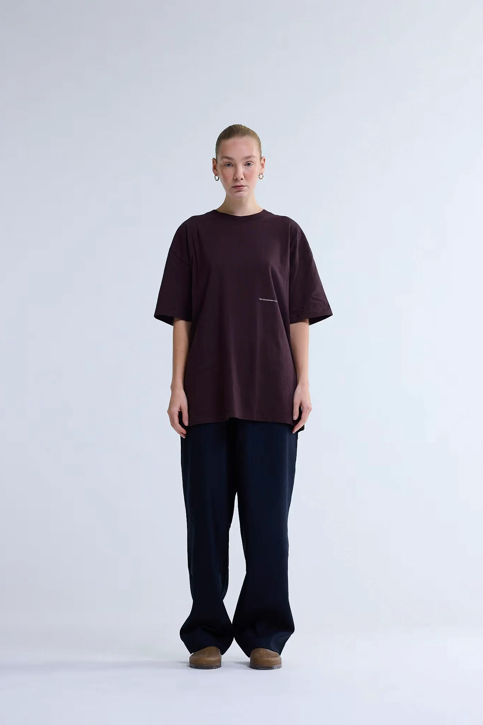 NEW AMSTERDAM SURF ASSOCIATION - HIBISCUS TEE - WALNUT - Image 4