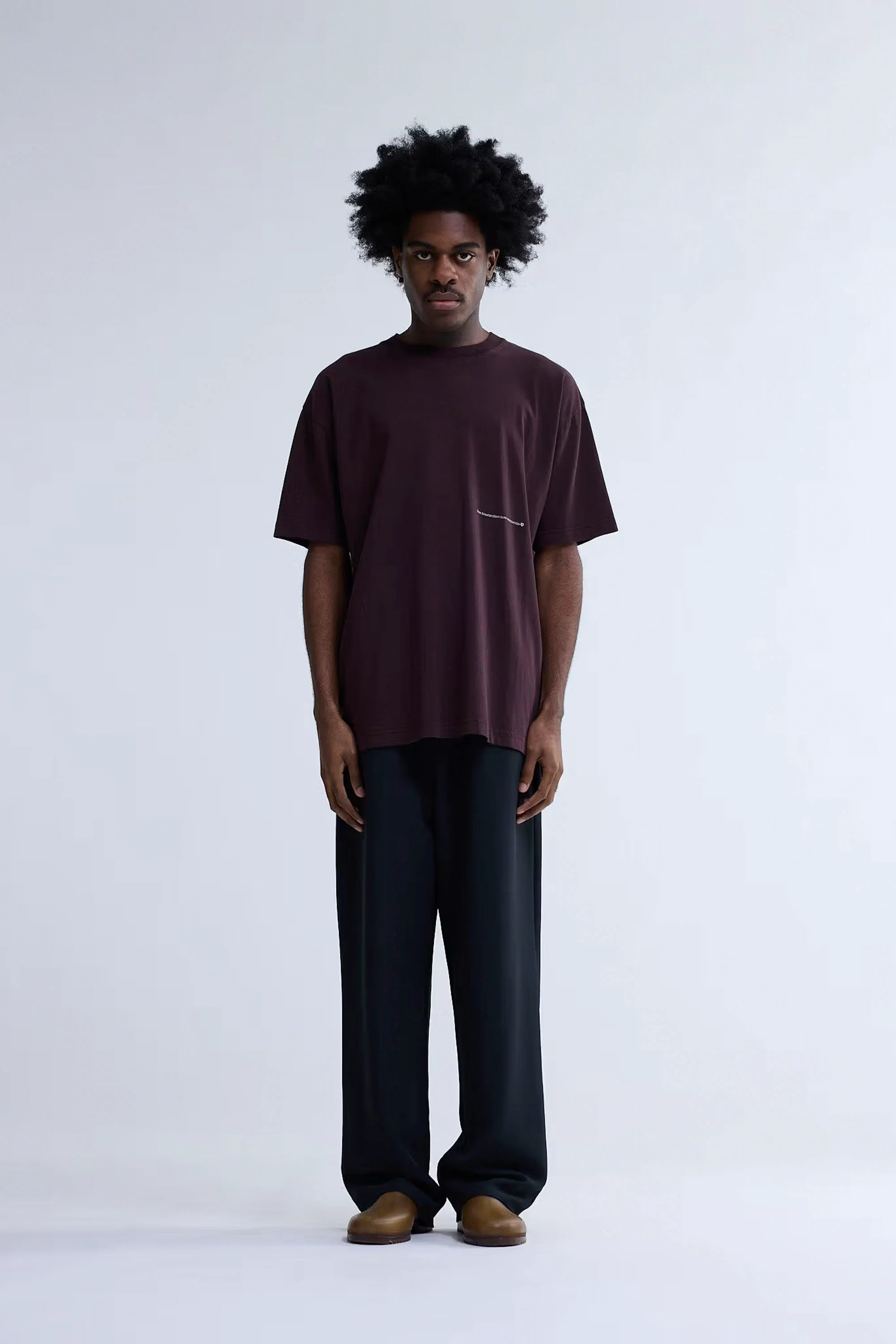 NEW AMSTERDAM SURF ASSOCIATION - HIBISCUS TEE - WALNUT - Image 5