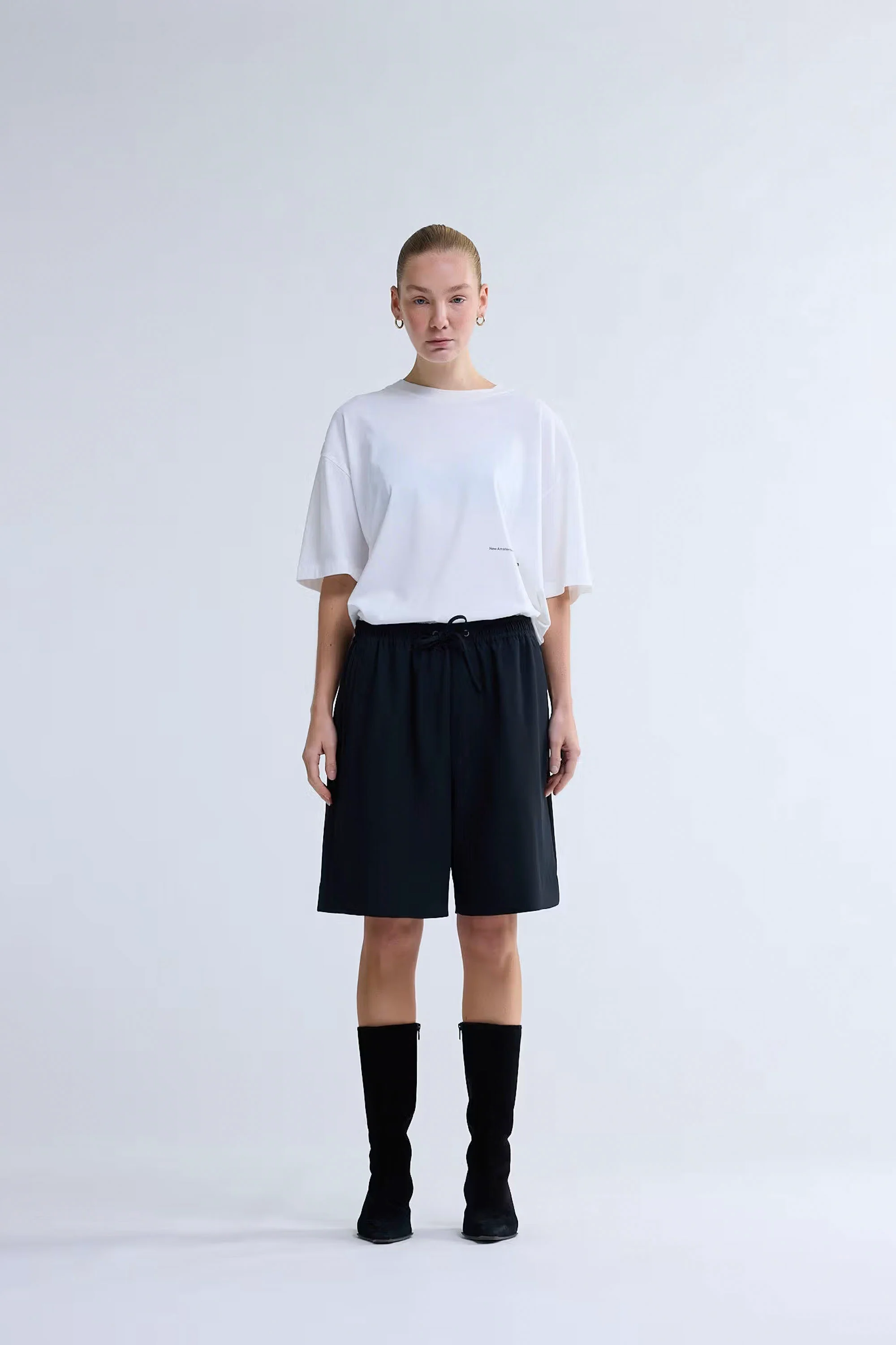 NEW AMSTERDAM SURF ASSOCIATION - HIBISCUS TEE - WASHED WHITE - Image 4