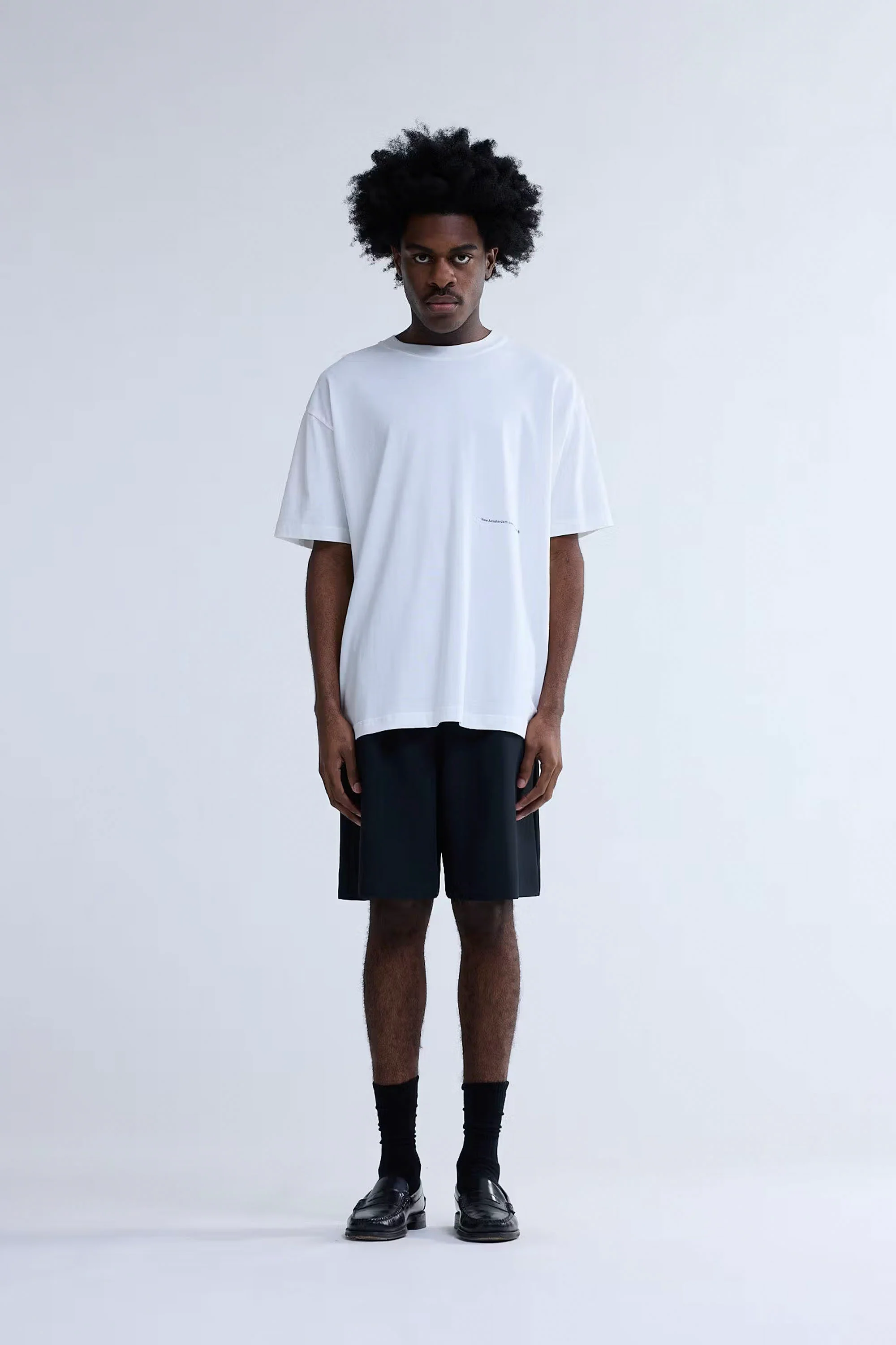 NEW AMSTERDAM SURF ASSOCIATION - HIBISCUS TEE - WASHED WHITE - Image 5