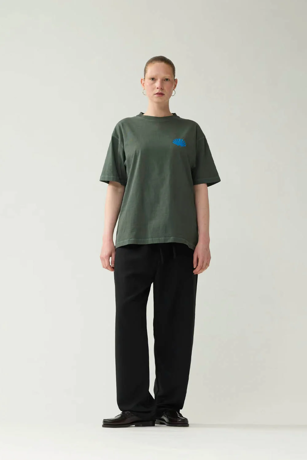 NEW AMSTERDAM SURF ASSOCIATION - LOGO TEE - TEAL DEEP SEA - Image 2