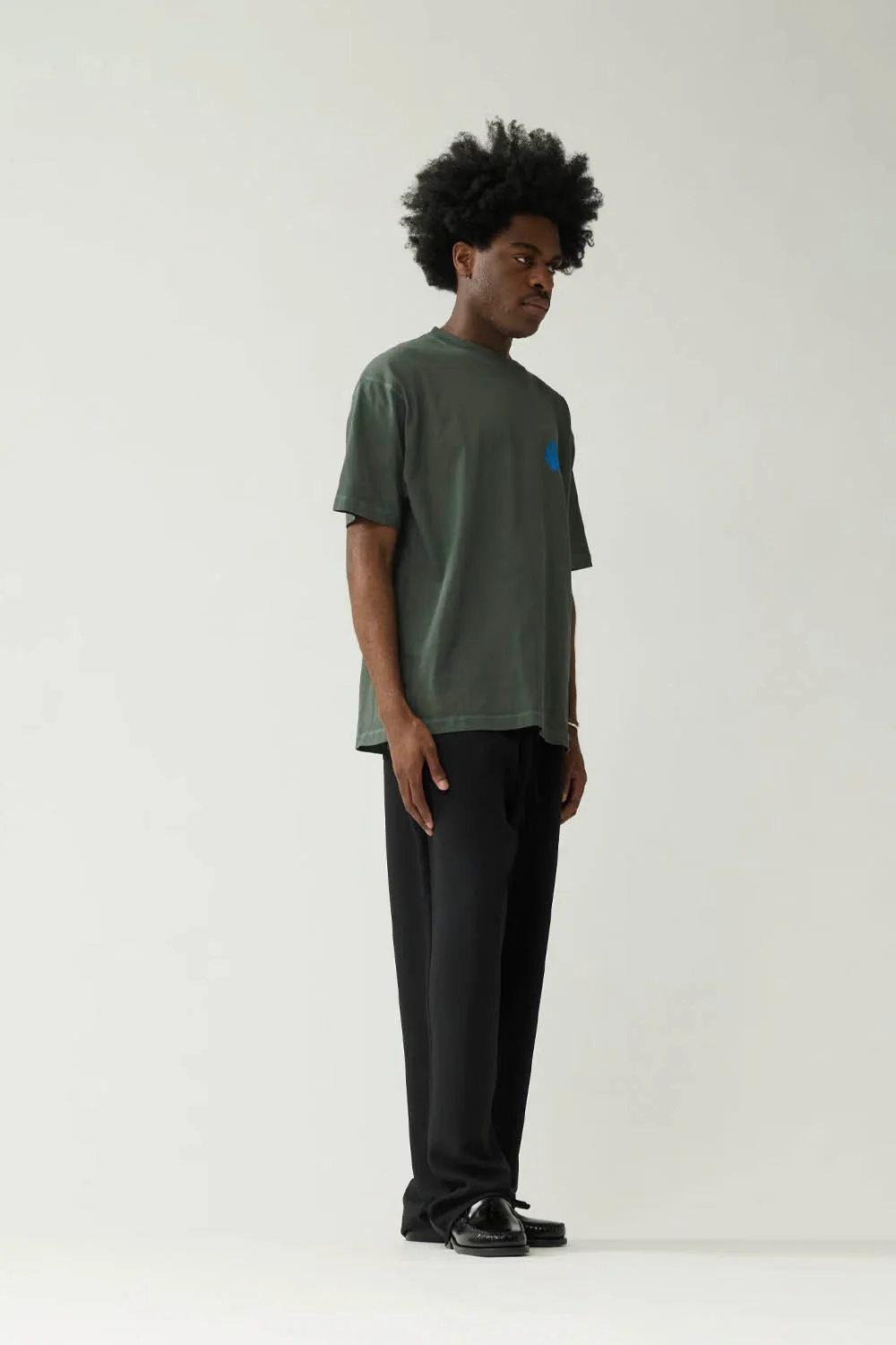 NEW AMSTERDAM SURF ASSOCIATION - LOGO TEE - TEAL DEEP SEA - Image 5