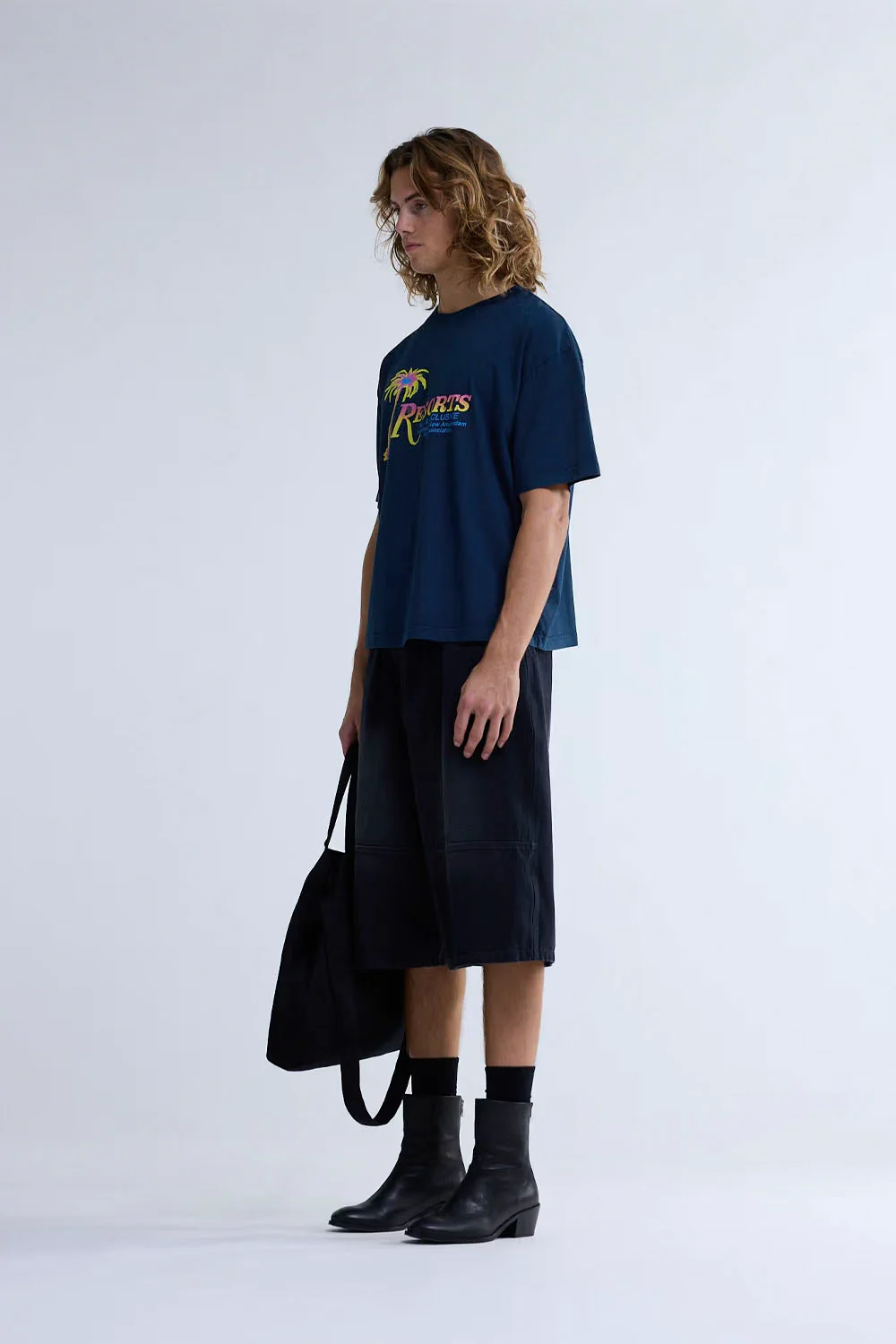 NEW AMSTERDAM SURF ASSOCIATION - RESORTS TEE - NAVY BLAZER - Image 5