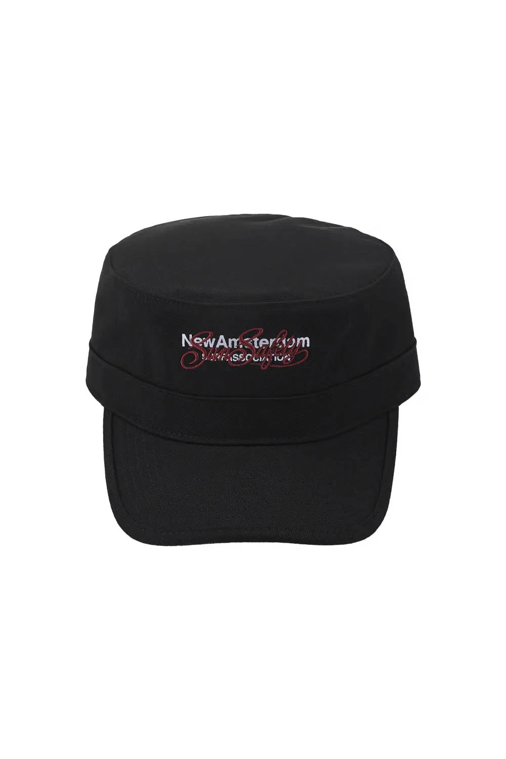 NEW AMSTERDAM SURF ASSOCIATION - SUNSAFETY CAP - BLACK