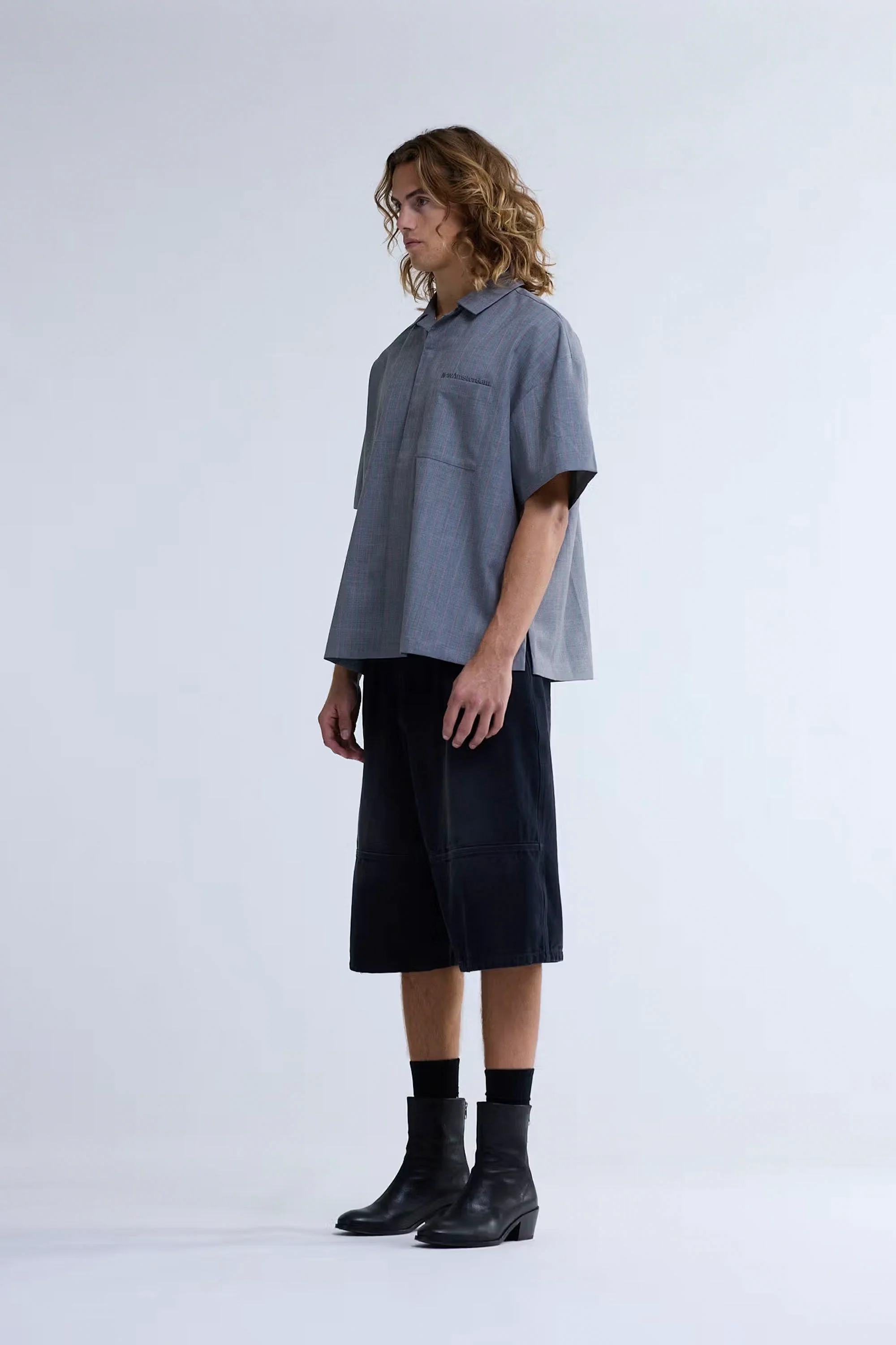 NEW AMSTERDAM SURF ASSOCIATION - WIJK WOOL SHIRT - Image 3